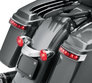 Electra Glo LED Saddlebag Run/Brake/Turn Lamp - Chrome