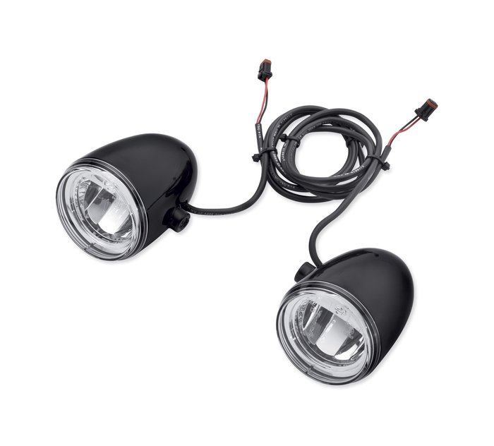 Daymaker Reflector LED Fog Lamps - Gloss Black Housing 1