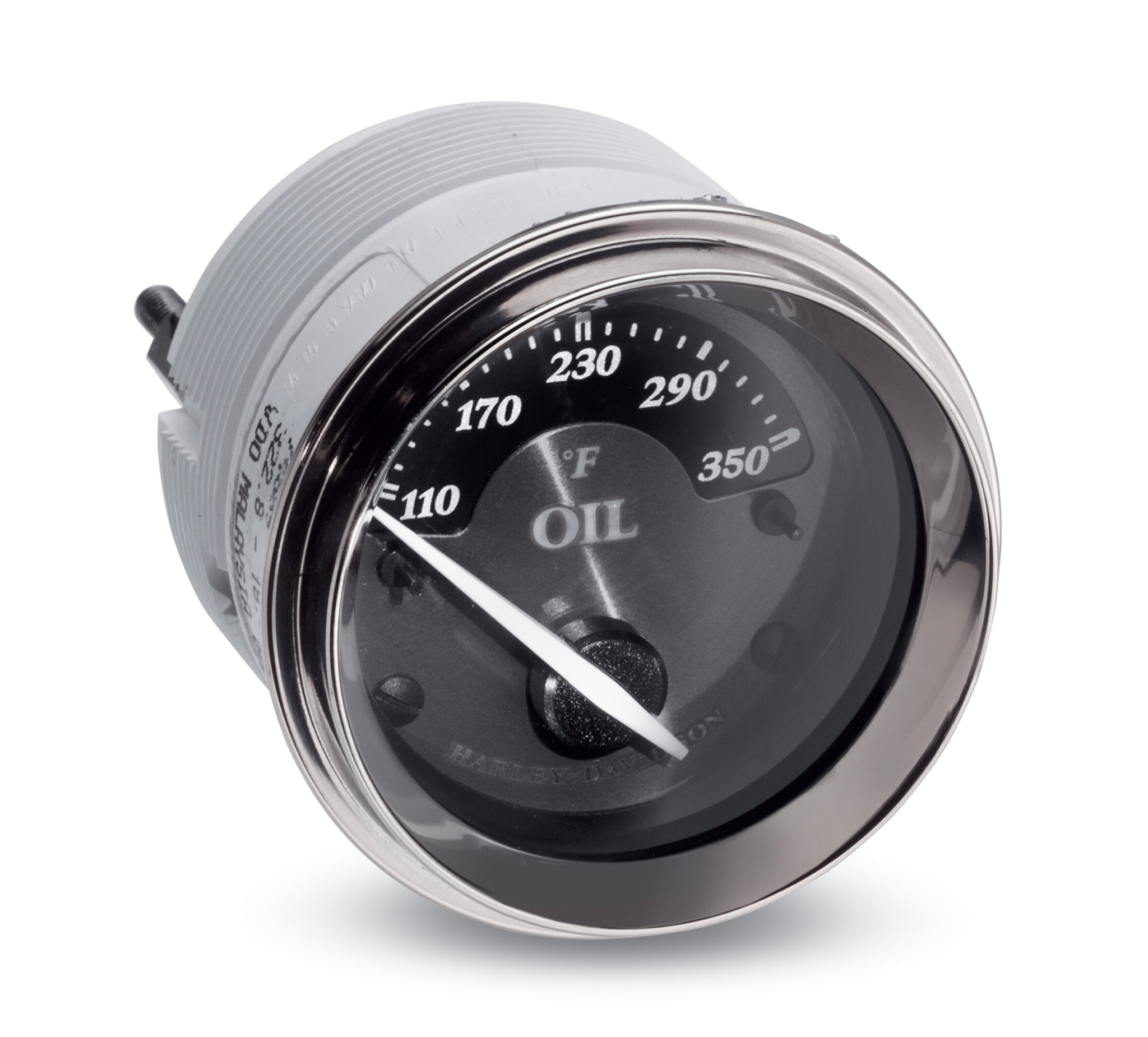 Head and/or Oil Temperature Gauge in Black or Silver Face for Fairing / Dash
