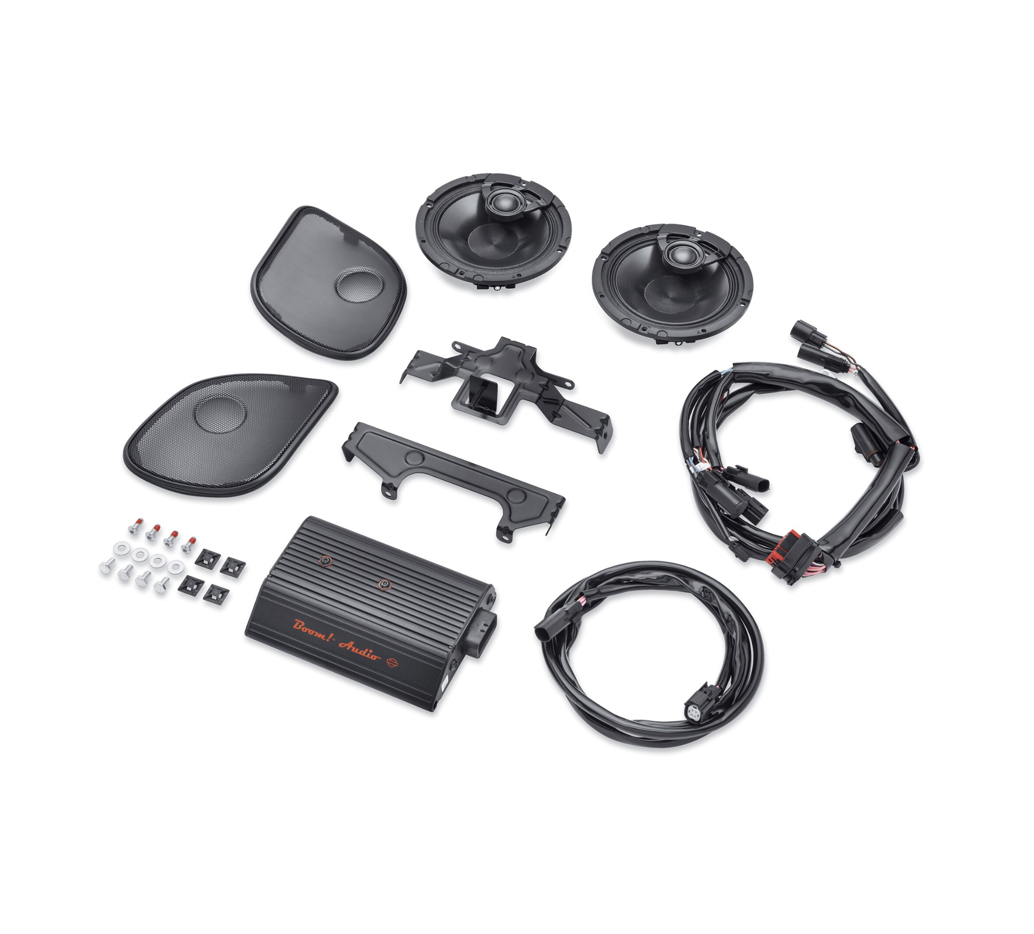 Boom! Audio Stage I 2Speaker Boom! Bagger Kit HarleyDavidson CA