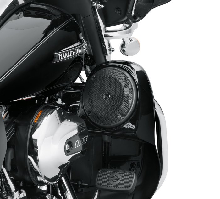 Harley Davidson HD Vented Lower Fairing Speaker Pods Street Glide Road King