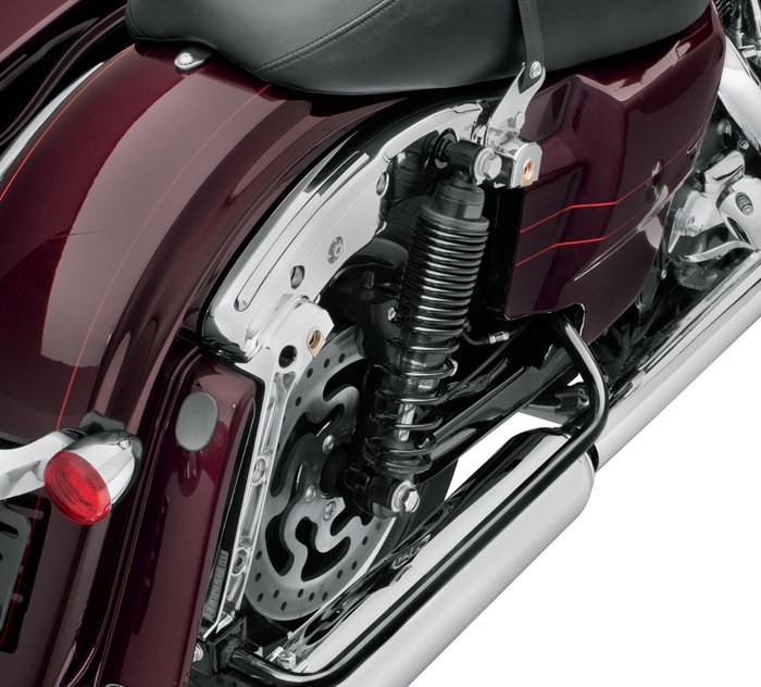 New Saddlebag Guard Eliminator Support Bracket Short for 1993-2013 Harley Davidson Touring Model Chrome