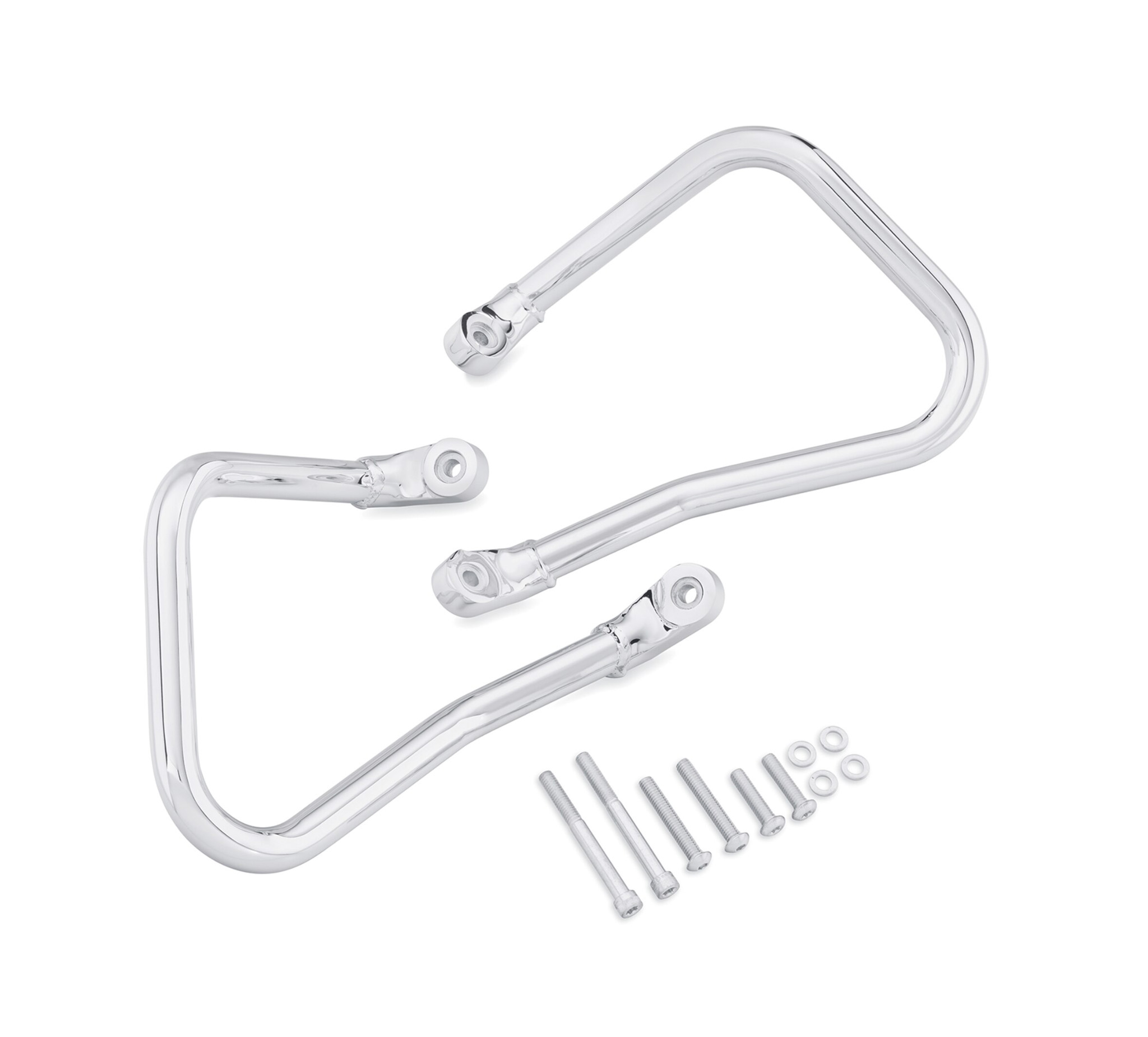 Rear Saddlebag Guard Crash Bar For Harley Softail Heritage Classic FLHC