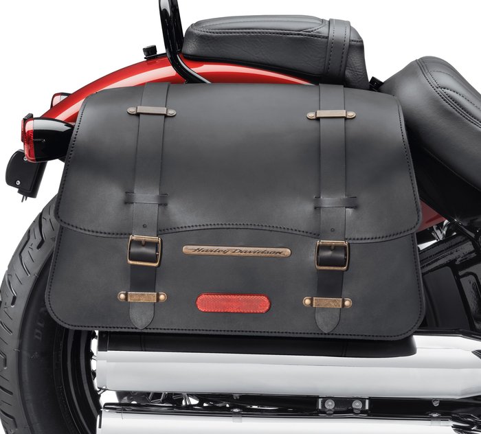 H-D Detachables Leather Saddlebags – Nostalgic Style 1