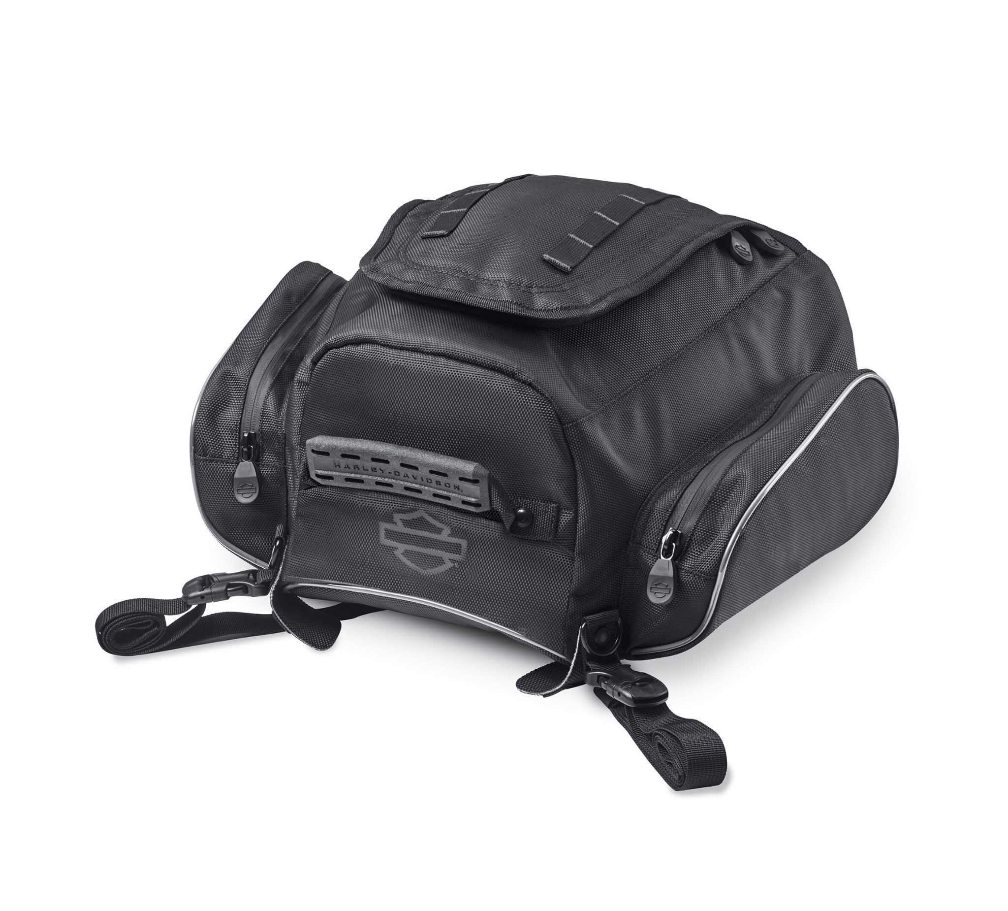 Motorcycle Tail Bag Bagtecs X50 black motorbike rear buddy seat bag  passenger | eBay