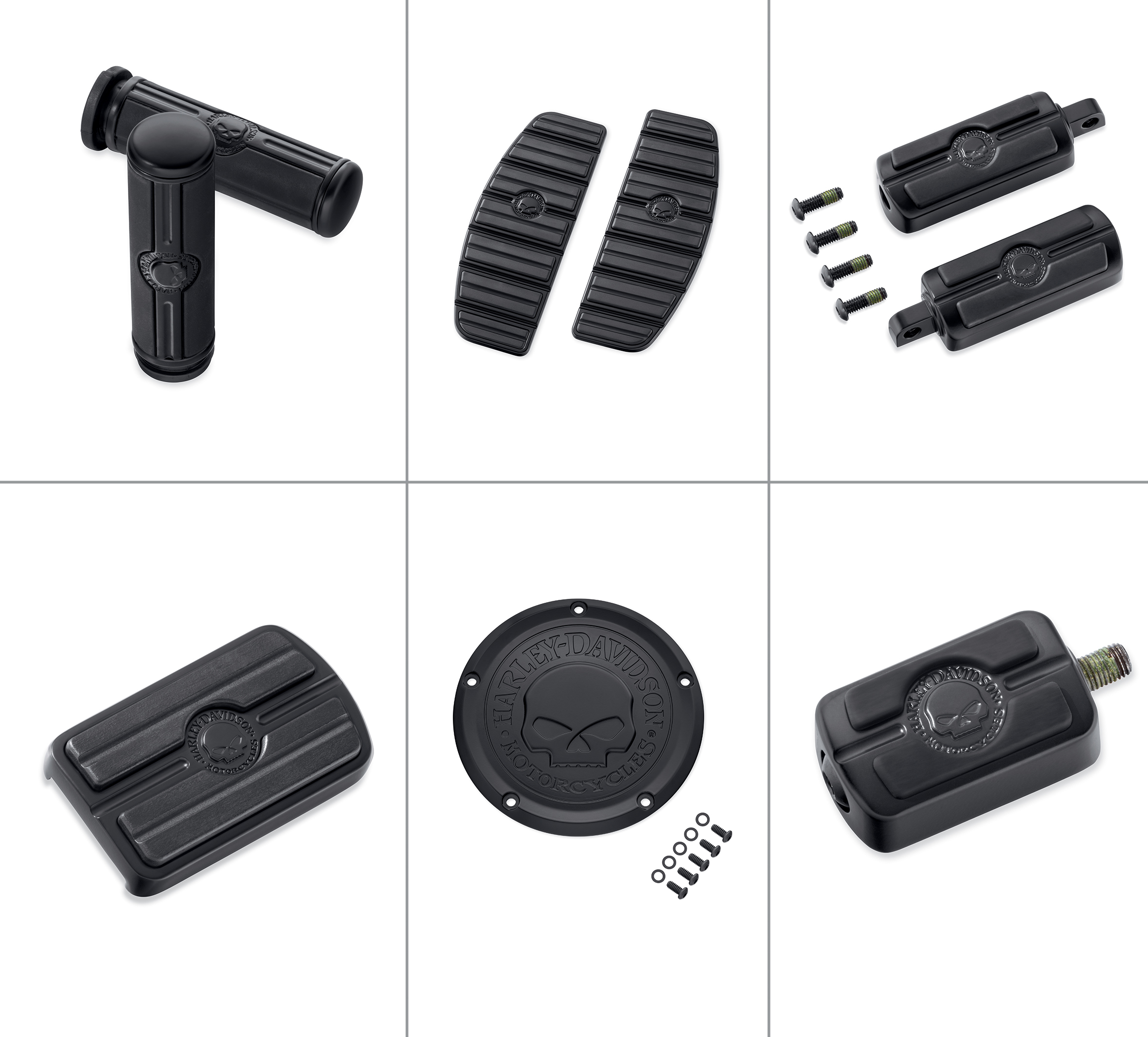 Classic Style Package - Black with Traditional-Style Footboards