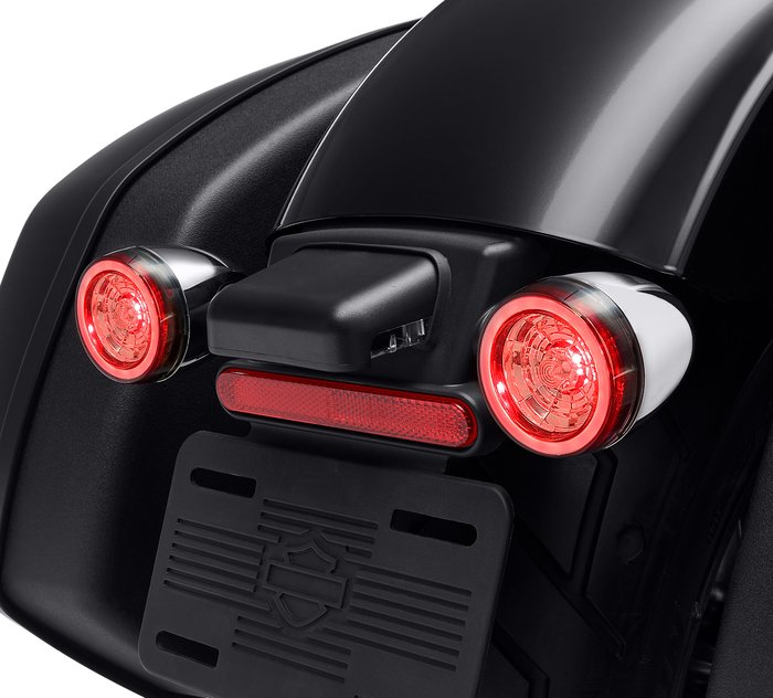 Feu Arrière Moto LED Highsider unit MONO Chromé - 4054783032129 - Piece Moto  BST