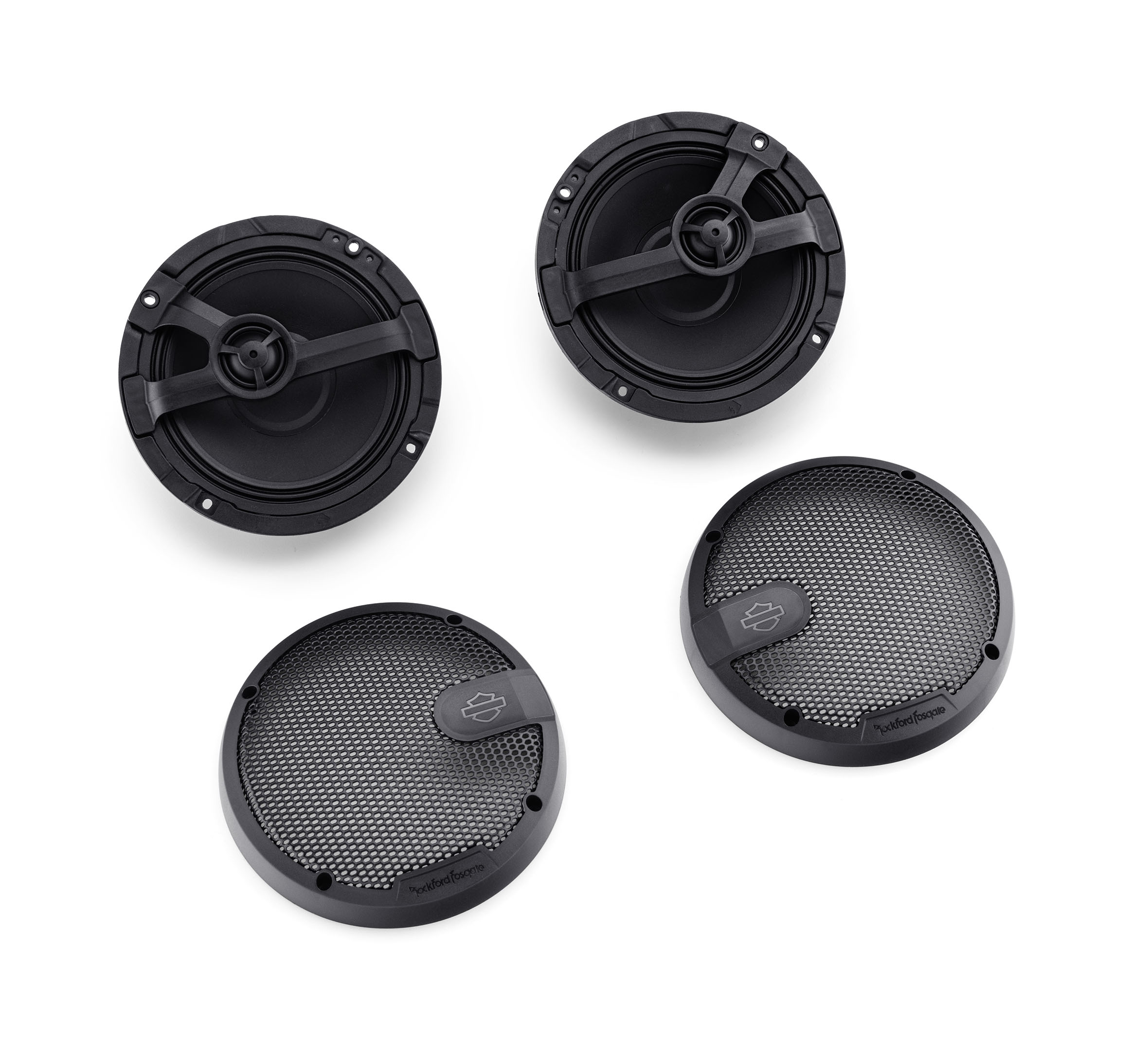 Harley-Davidson Audio Powered by Rockford Fosgate - Stage I Tour-Pak / Air Cooled Lower Speakers - 76000984