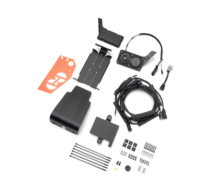 Harley-Davidson Audio con tecnología Rockford Fosgate - Kit de instalación de amplificador para Road King 1