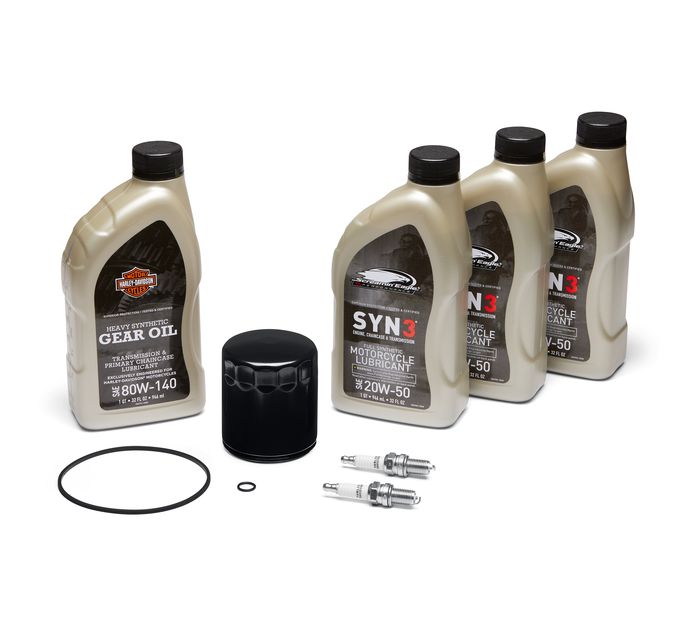 Milwaukee-Eight SYN3 Tune Up Kit – Chrome Filter | Harley-Davidson USA