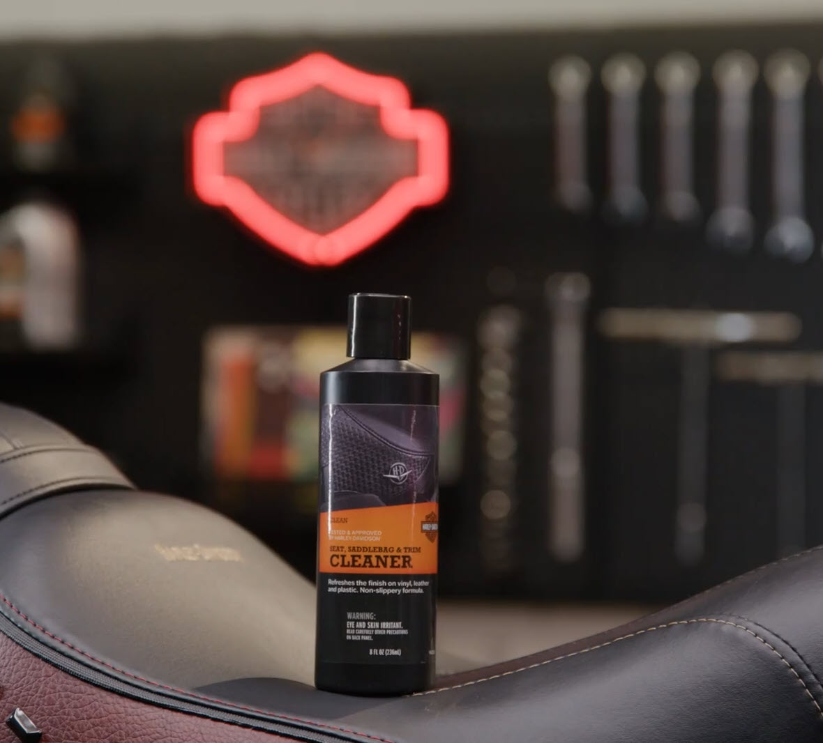 Seat, Saddlebag, and Trim Cleaner