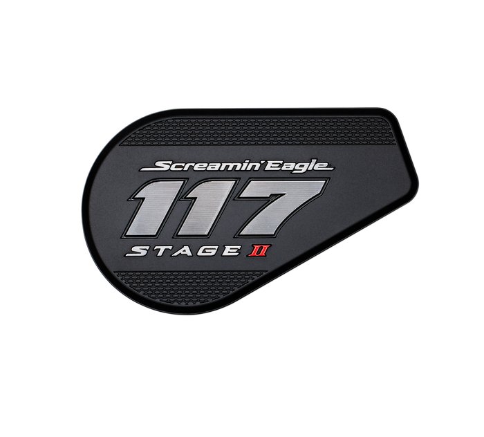 Emblema de la cubierta del cronómetro Screamin' Eagle - Stage II 117 ci 1