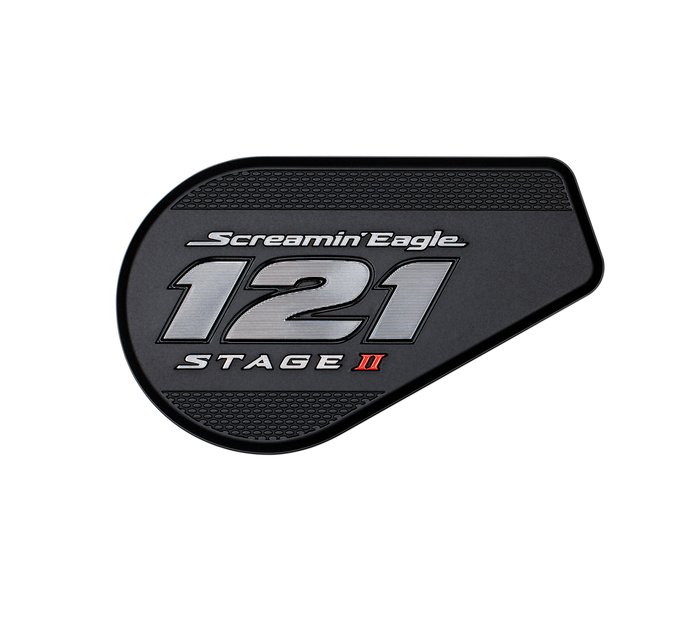 Emblema de la cubierta del cronómetro Screamin' Eagle - Stage II 121 ci 1