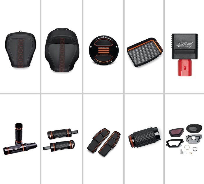 Special Accessory Package – Black and Orange 1