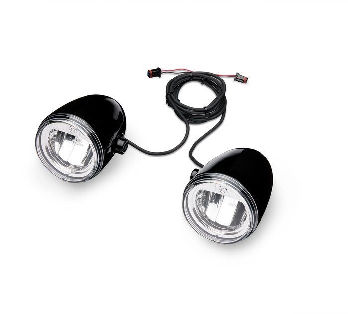 Daymaker Reflector LED Fog Lamps – Gloss Black Housing 1
