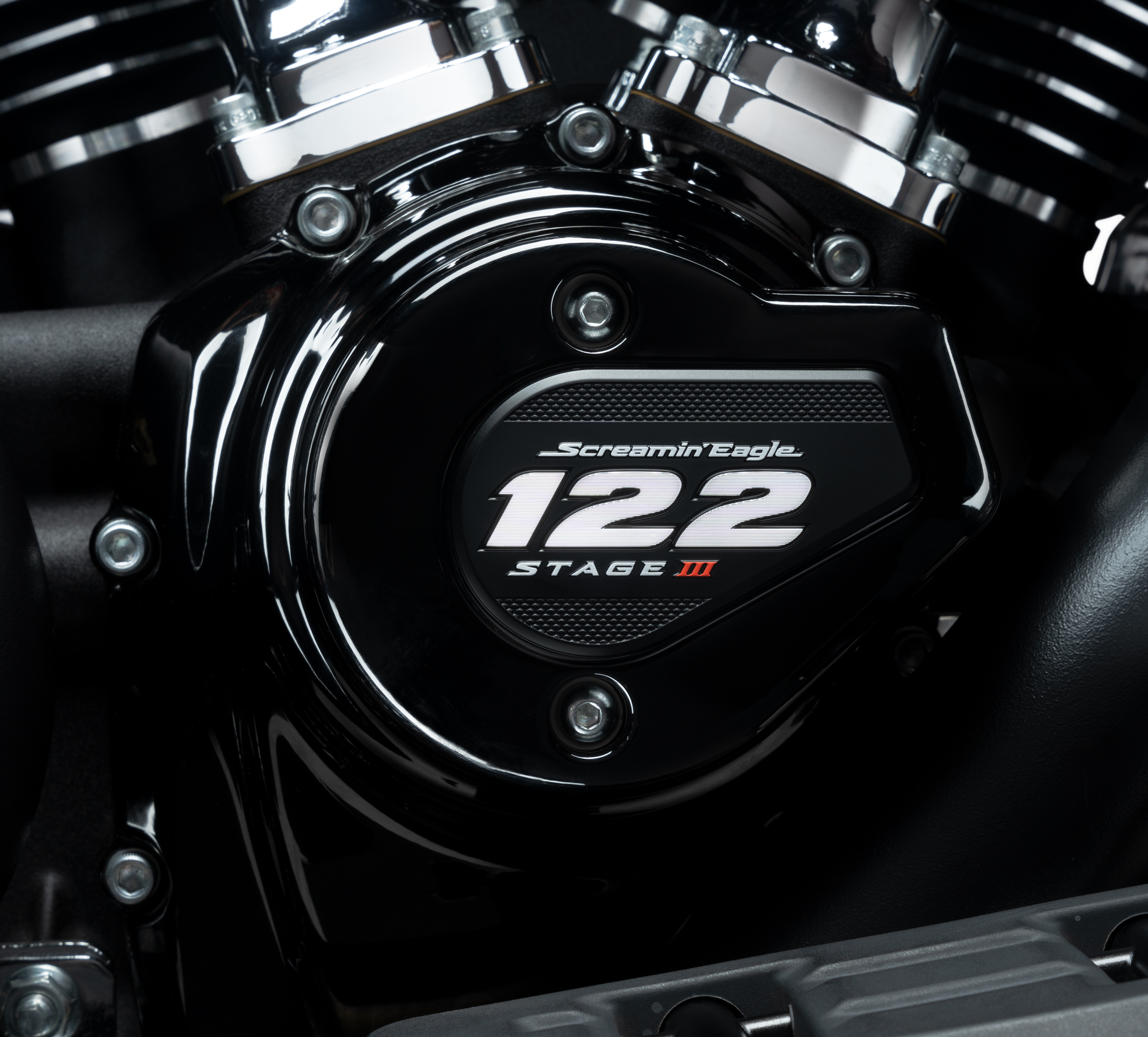 Screamin' Eagle Timer Cover Medallion - Stage III 122ci