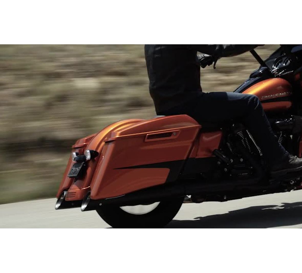 High-Flow Air Cleaner Kit Wedge Big Sucker Black For Harley-Davidson Touring M8 