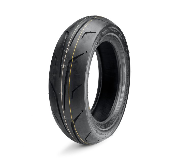 Neumático de la serie Dunlop - banda negra GT503 180/70R16, 16 pulg. trasera 1