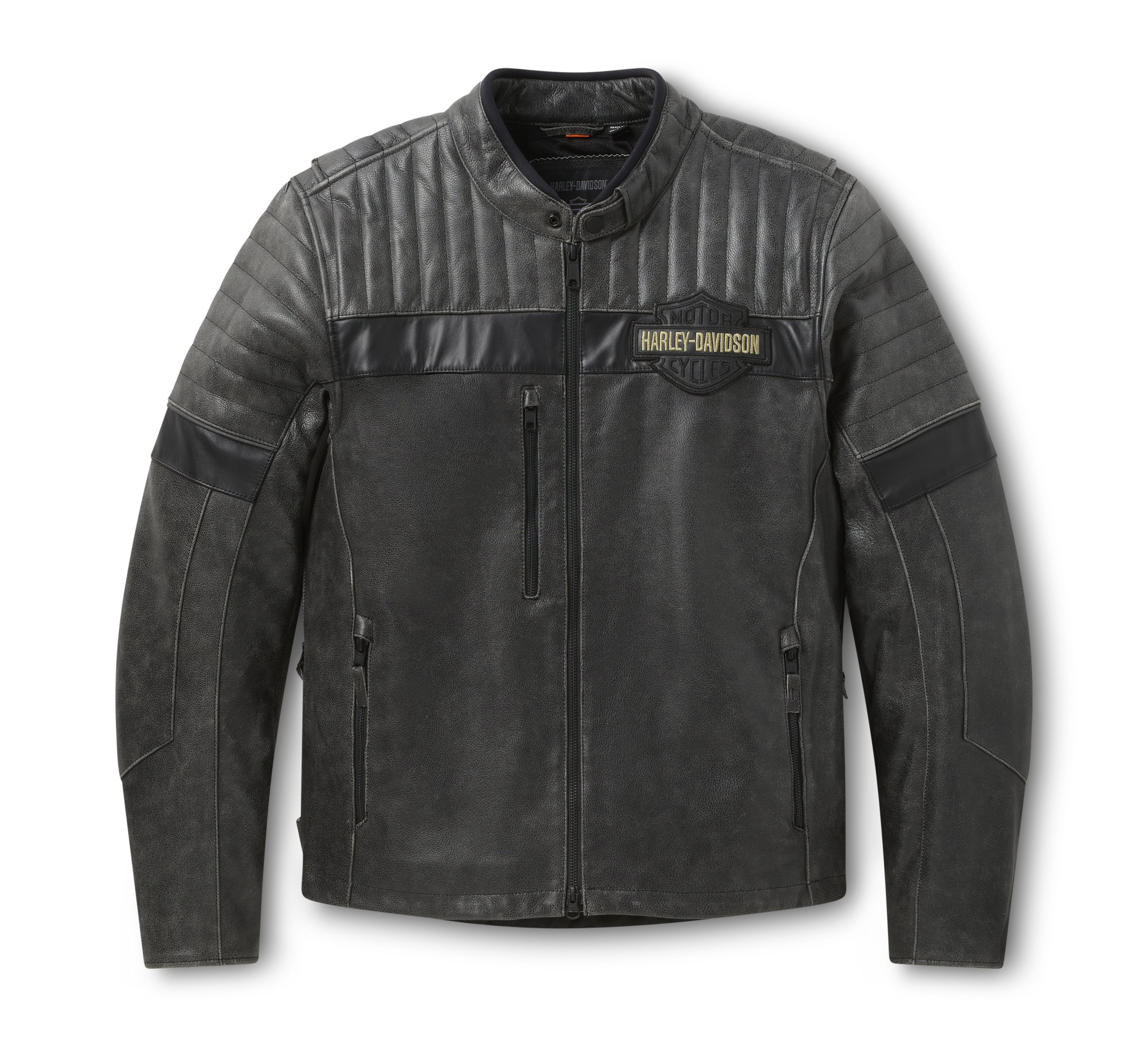 Men's H-D Passing Link III Leather Jacket