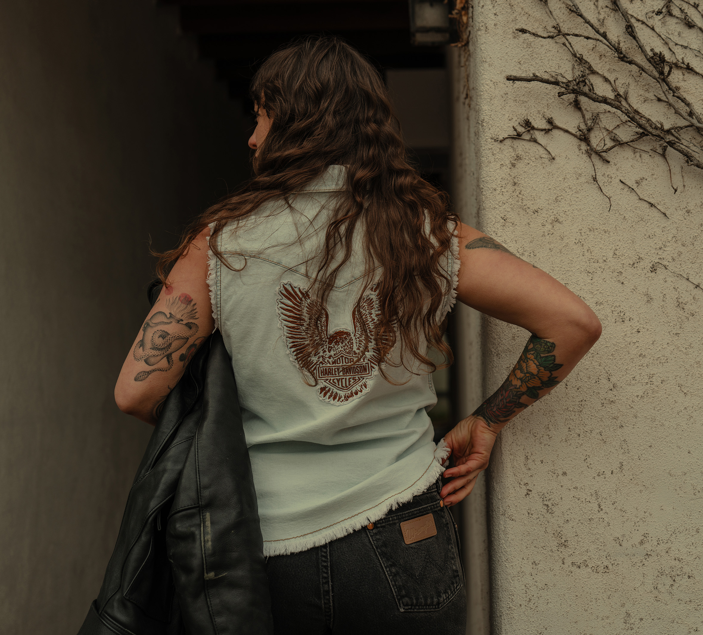 Women's Vintage Fringe Sleeveless Denim | Harley-Davidson USA