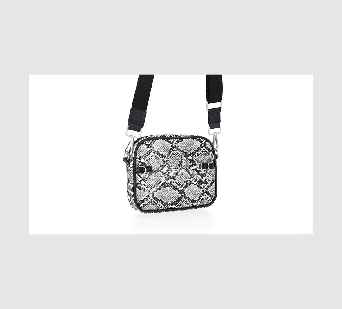 Python Crossbody Belt Bag