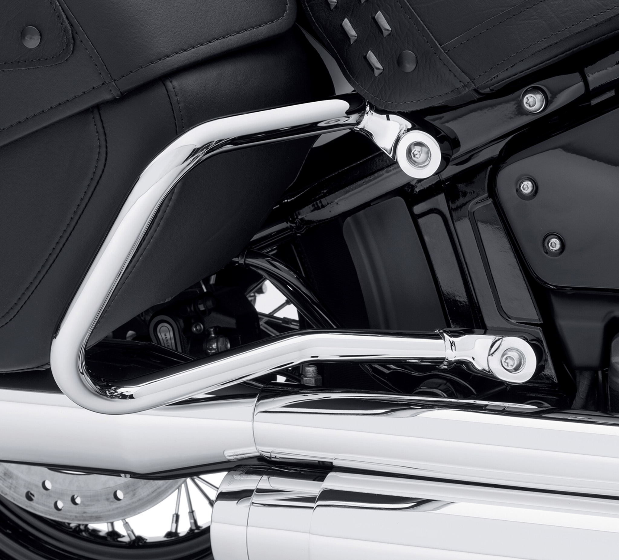 Chrome Saddlebag Guards