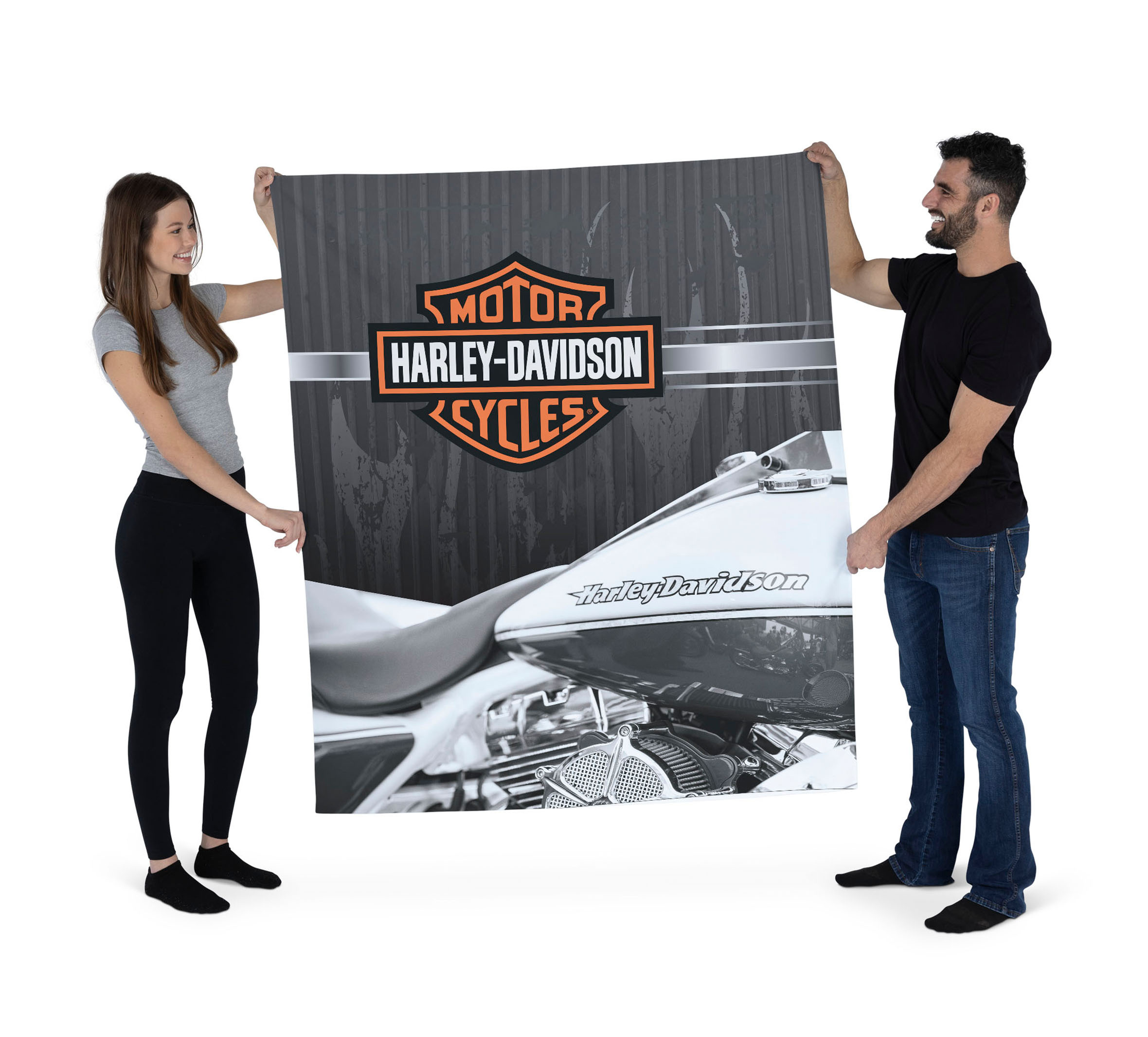 50x60 Chrome Wall Hanging | Harley-Davidson USA