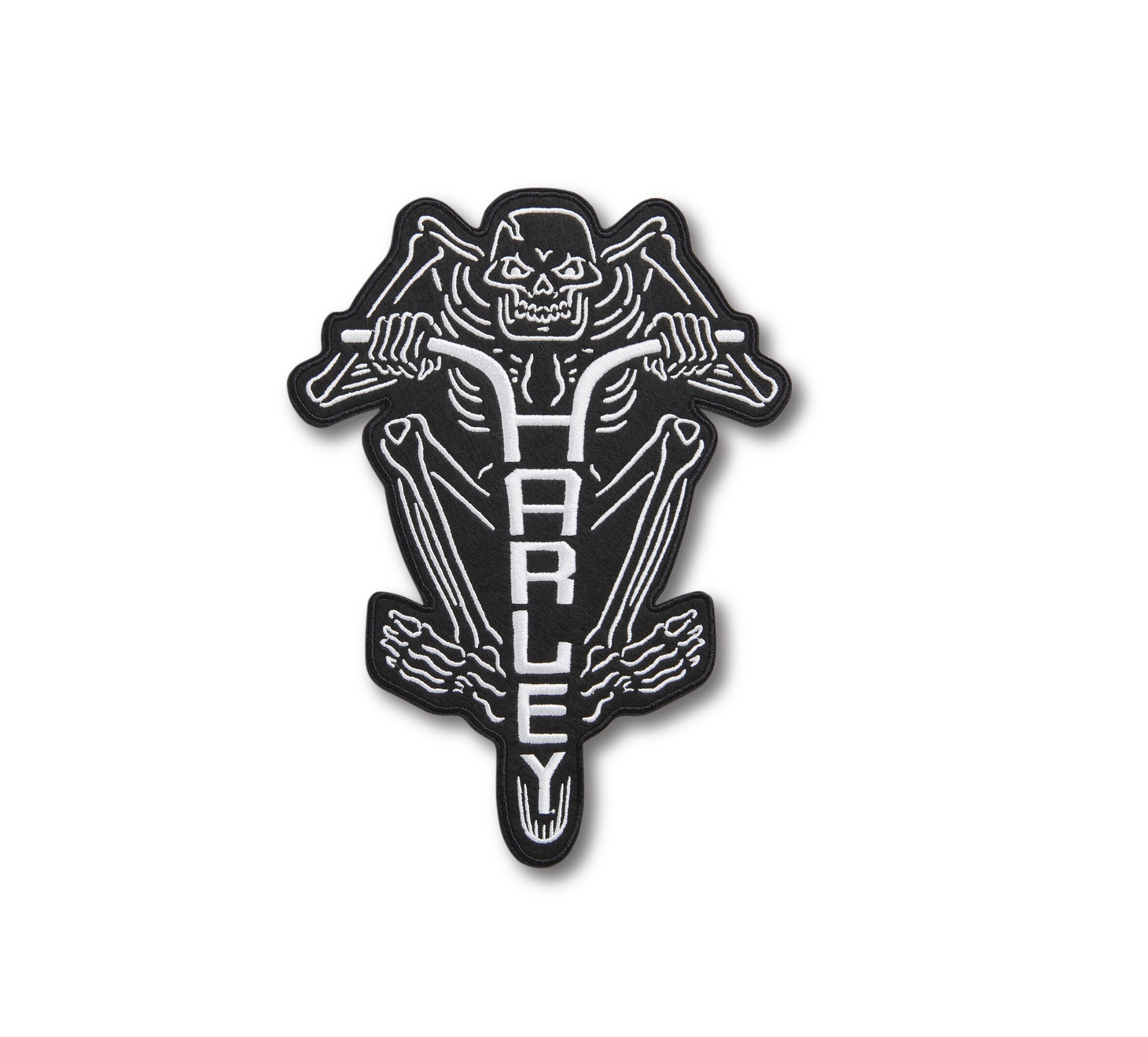 H Bar Rider Large Iron-On Patch