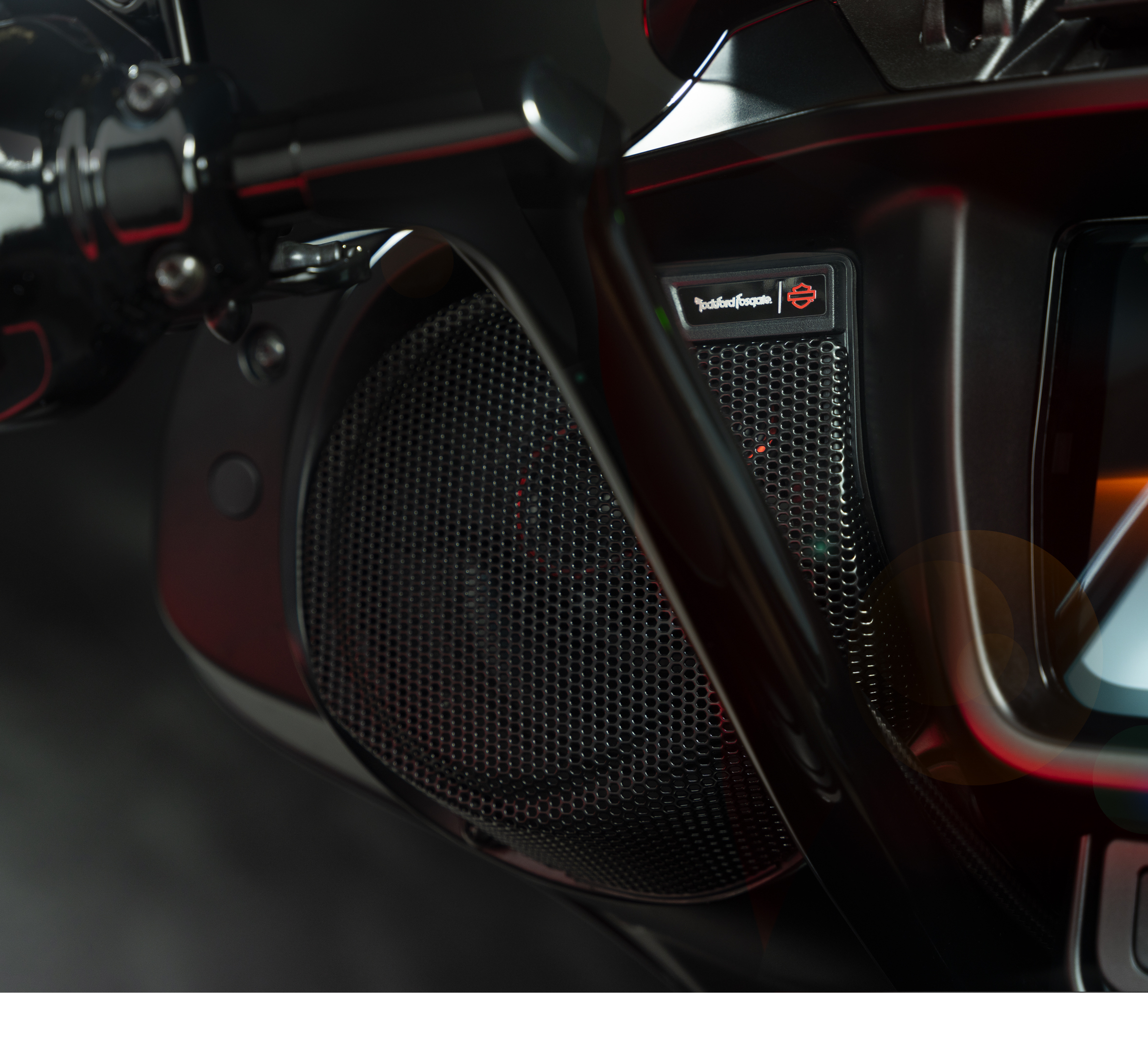 H-D ®Audio Fosgate - Altoparlanti per carenatura Stage III 
