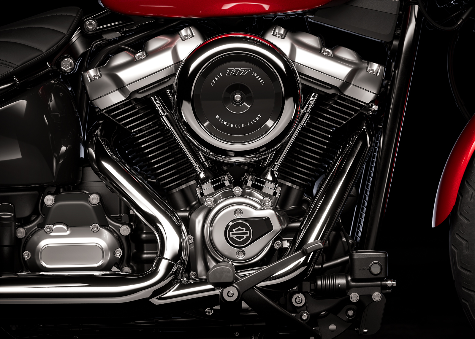 2026 Street Bob Engine Beauty Shot
