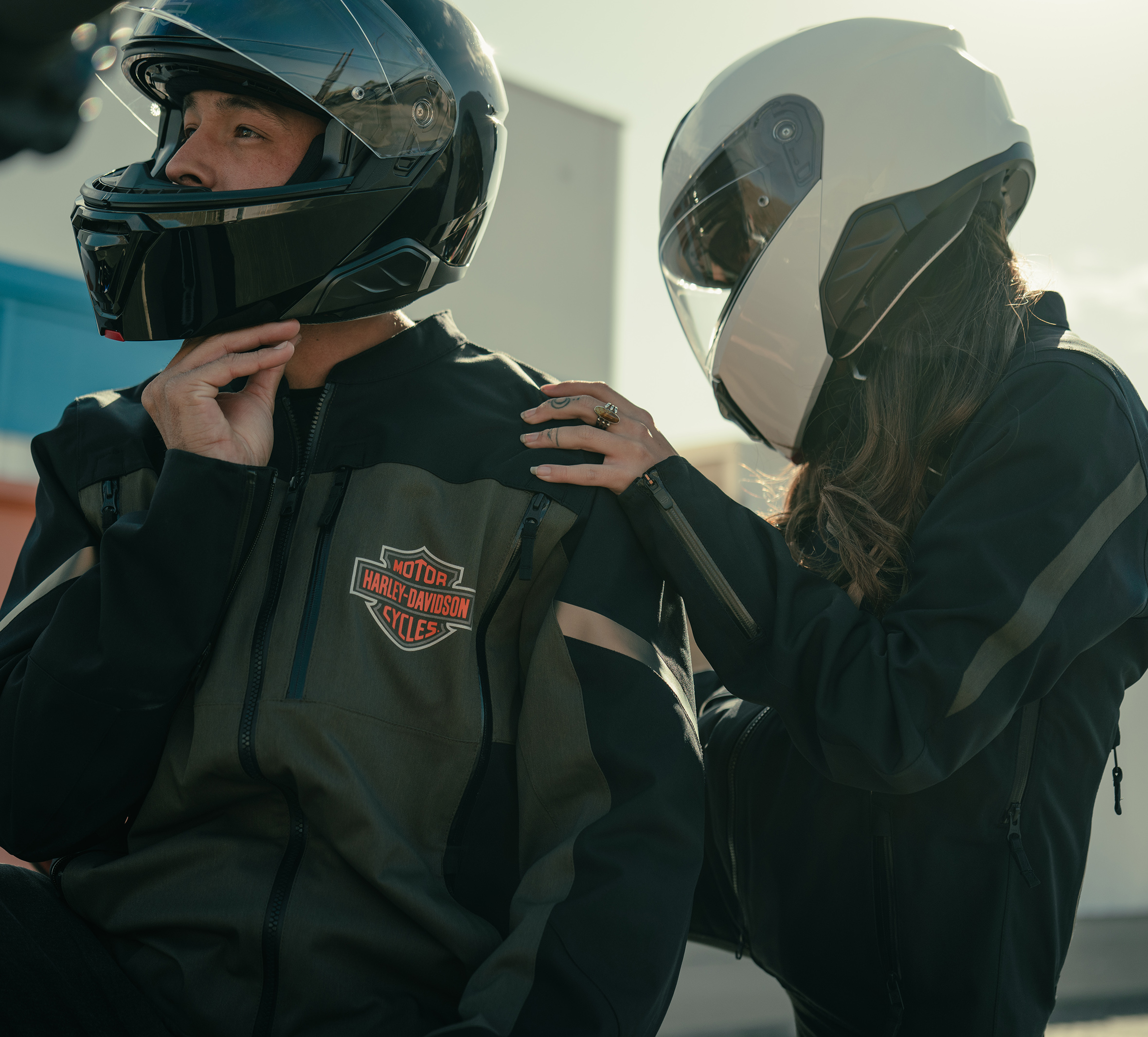 Men's H-D® Waterproof Textile Riding Jacket