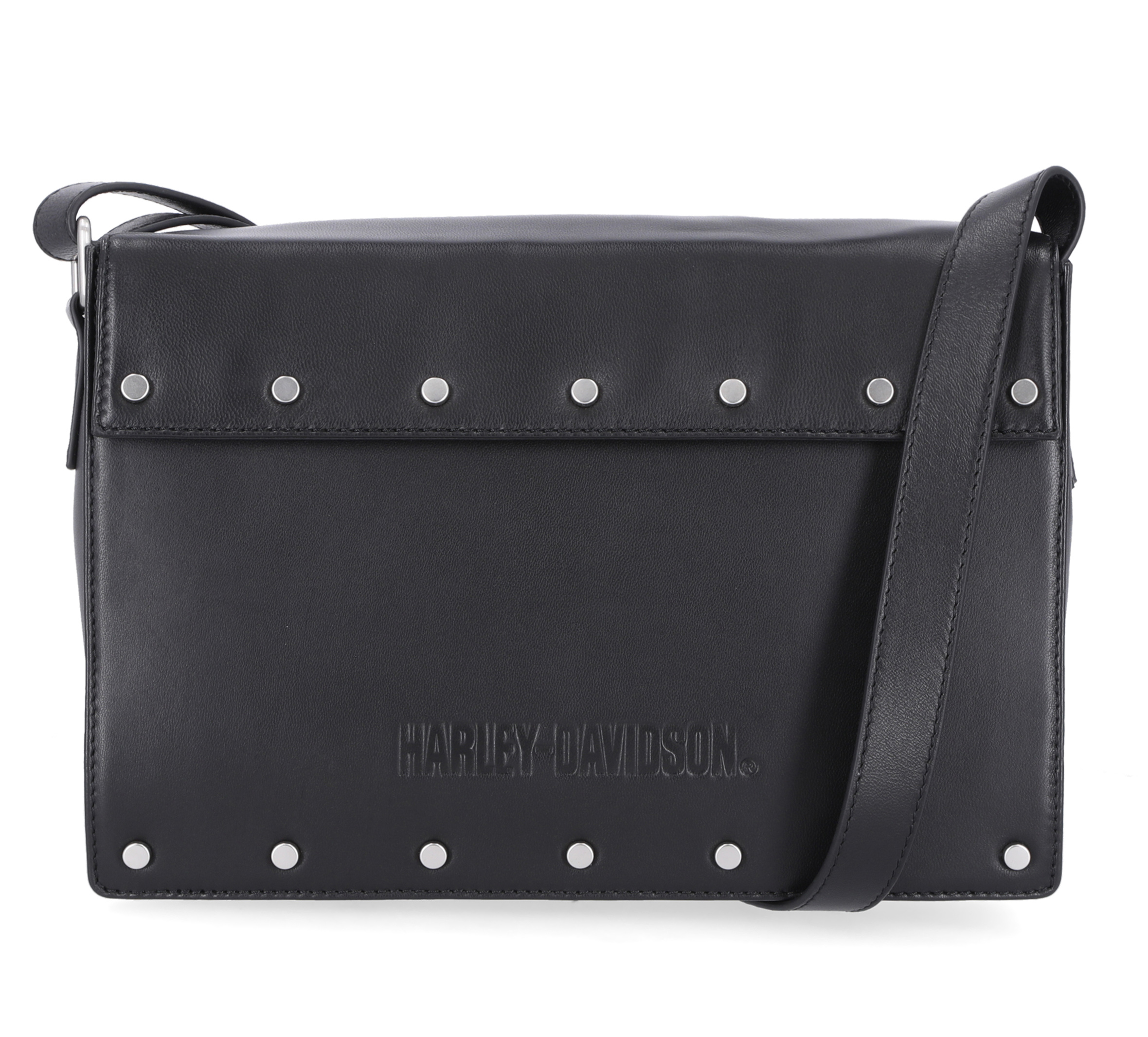 Women's Flat Stud Flap Bag