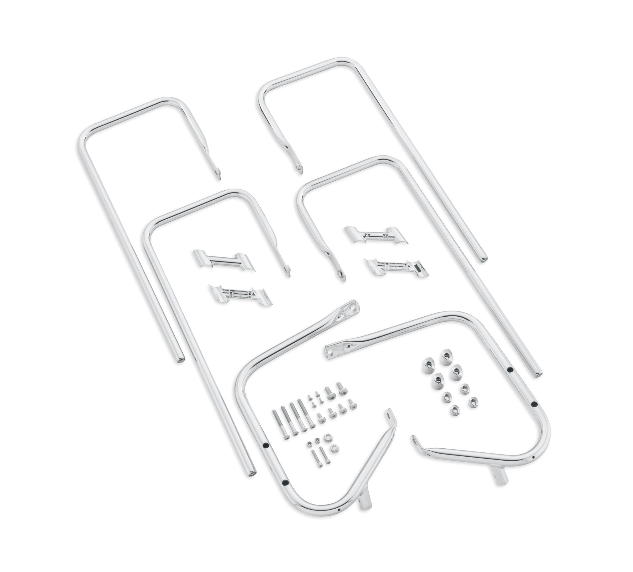 Twin Rail Saddlebag Guard Kit