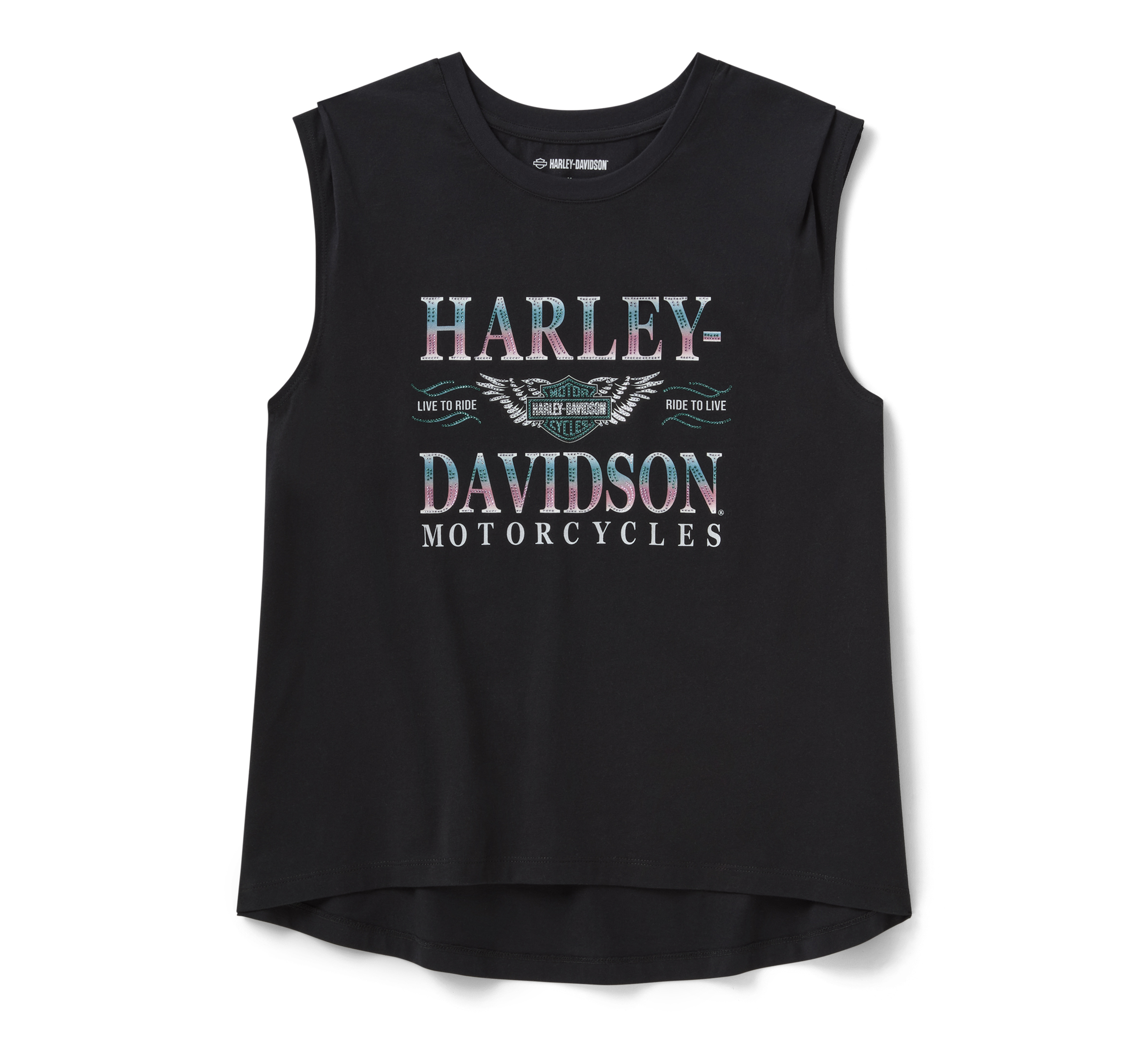 Women's Ombre Bling Sleeveless Tee | Harley-Davidson USA