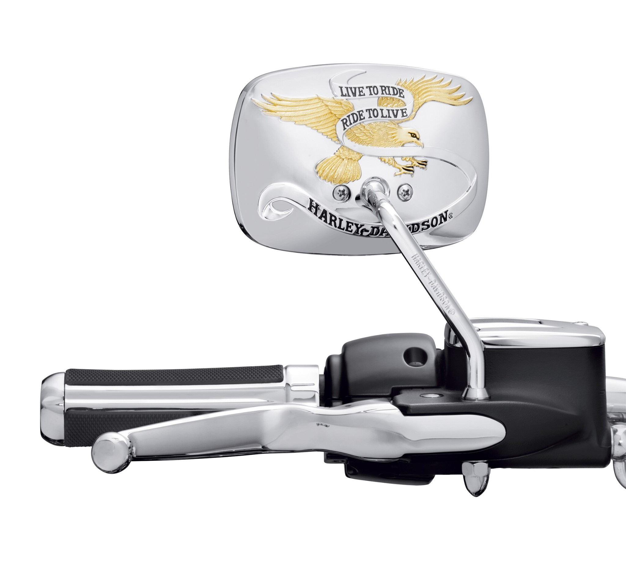 Rétroviseur d’une pièce à tige courte Live To Ride - côté droit