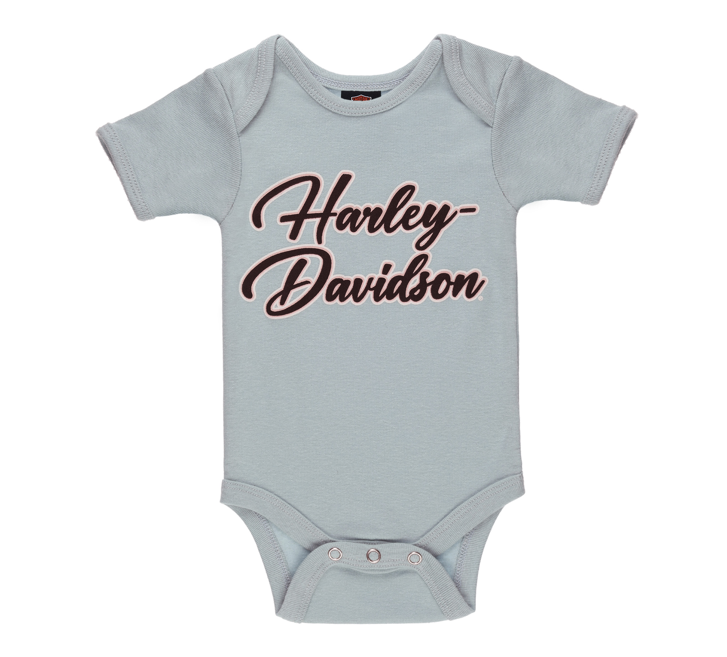 Infant Girls Grandpa Rides a Harley Rib Bodysuit 2 Pack