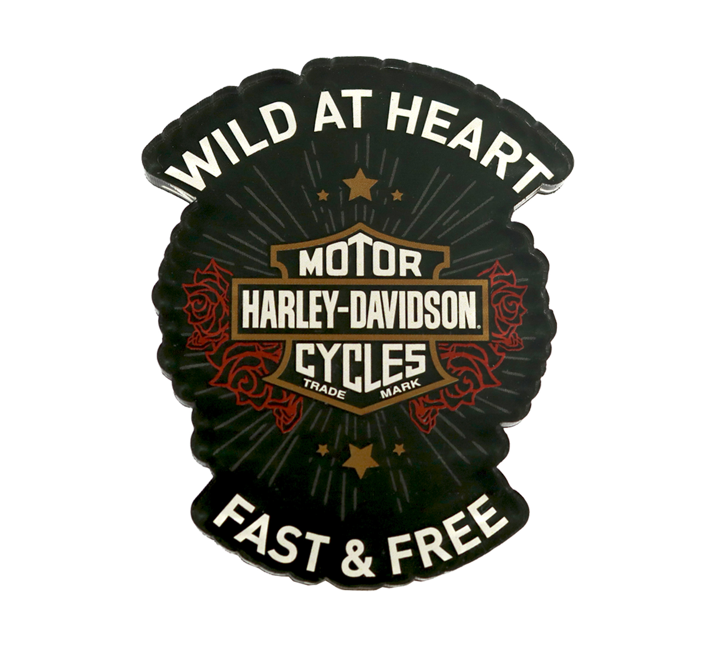 Wild at Heart Acrylic Magnet | Harley-Davidson USA