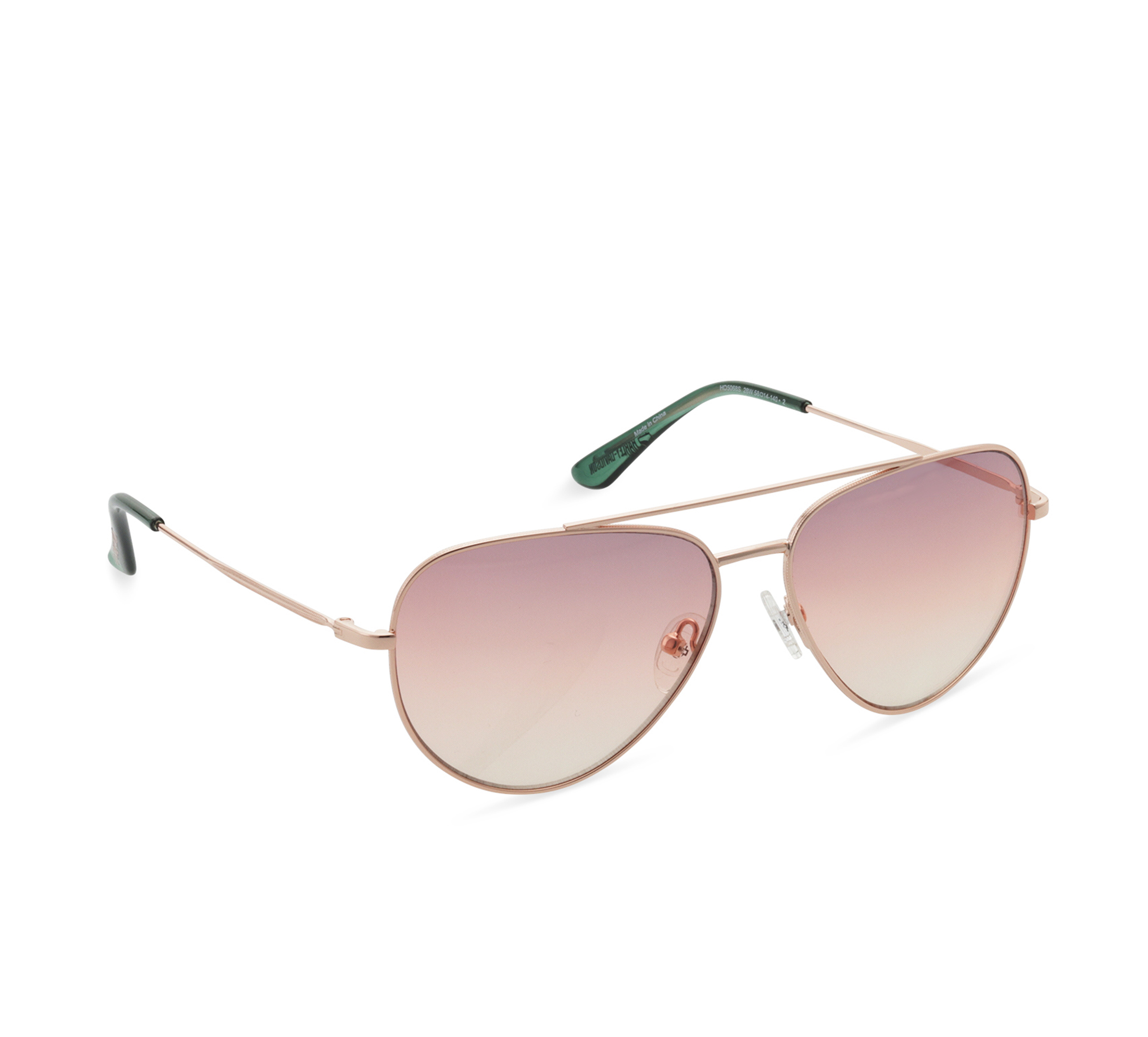 Petite Metal Aviator  Lifestyle Sunglasses