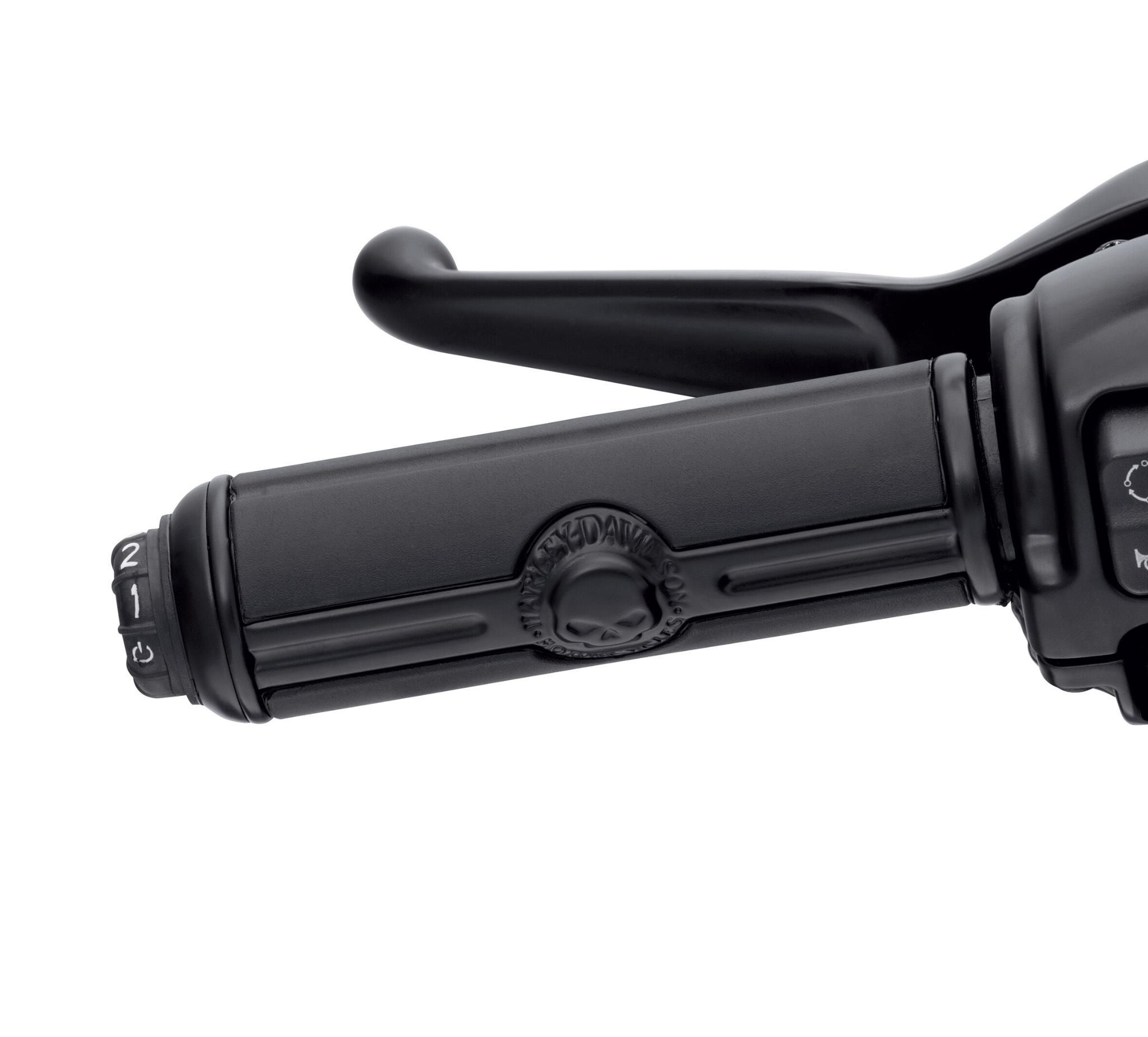 Willie G Skull Heated Hand Grips