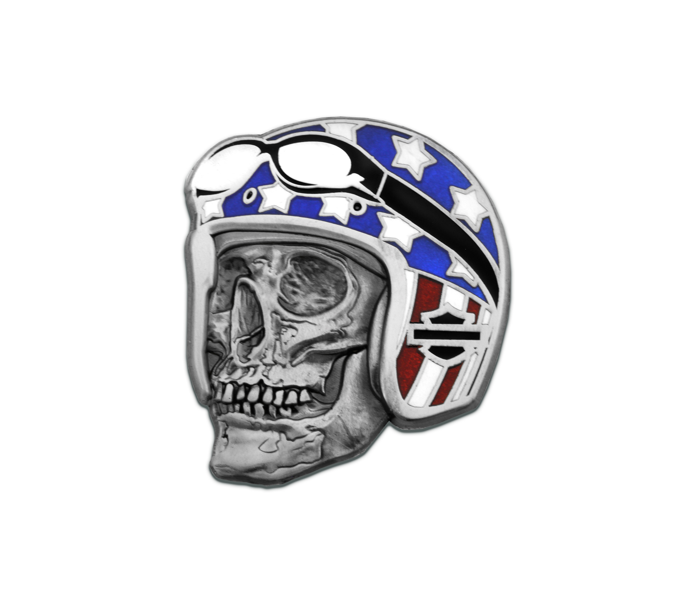 Skull Flag Pin