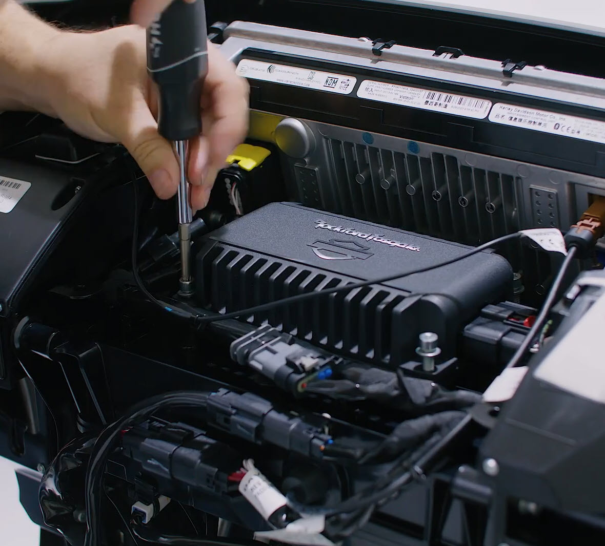 Harley-Davidson Audio powered by Rockford Fosgate - Primary Amplifier - 500W