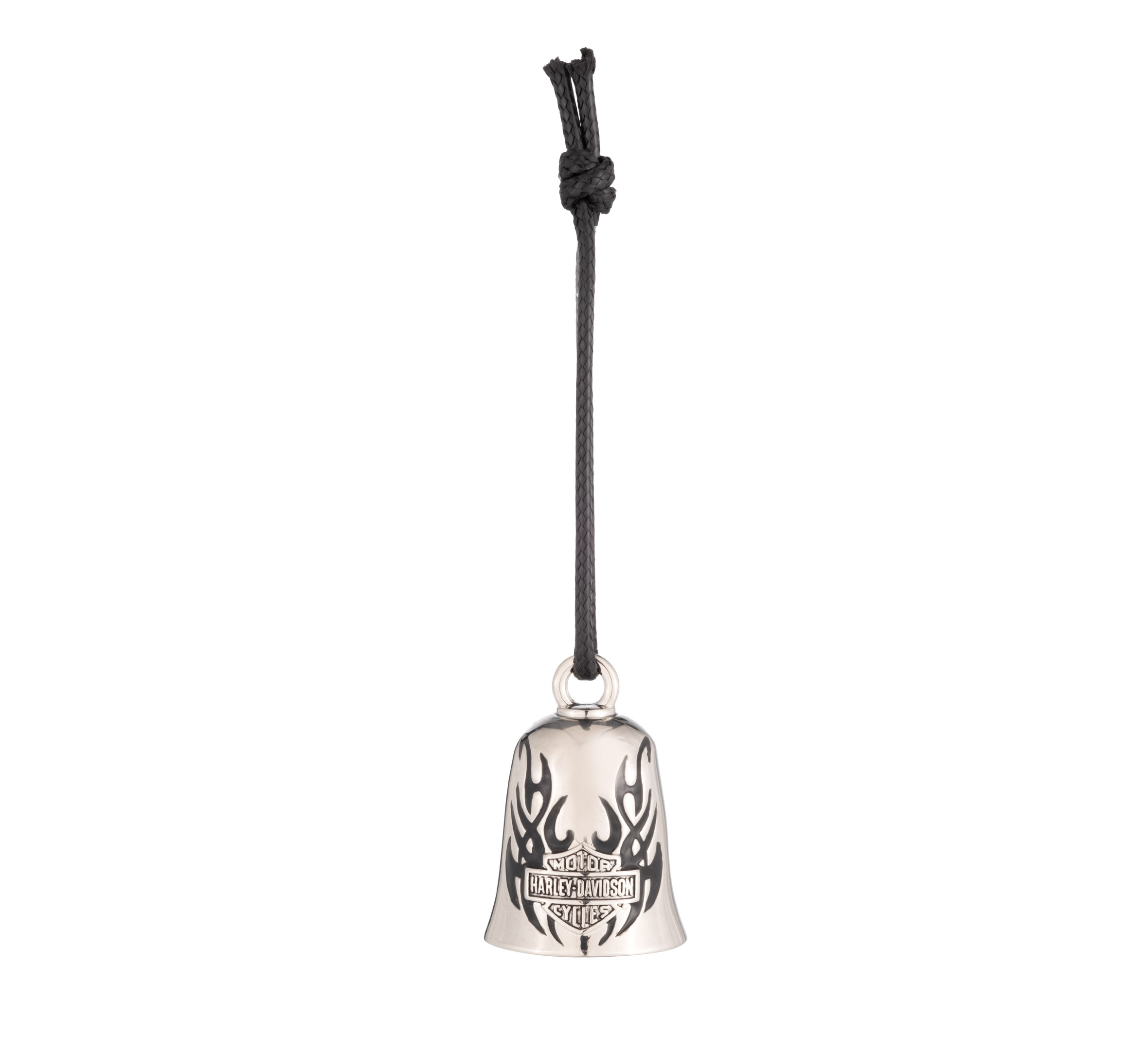 Bar & Shield with Contrast Flames Ride Bell