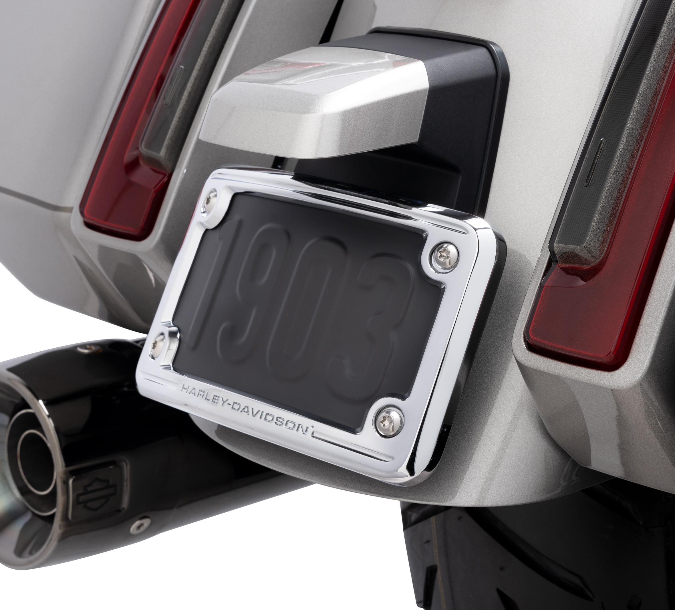 Curved License Plate Frame