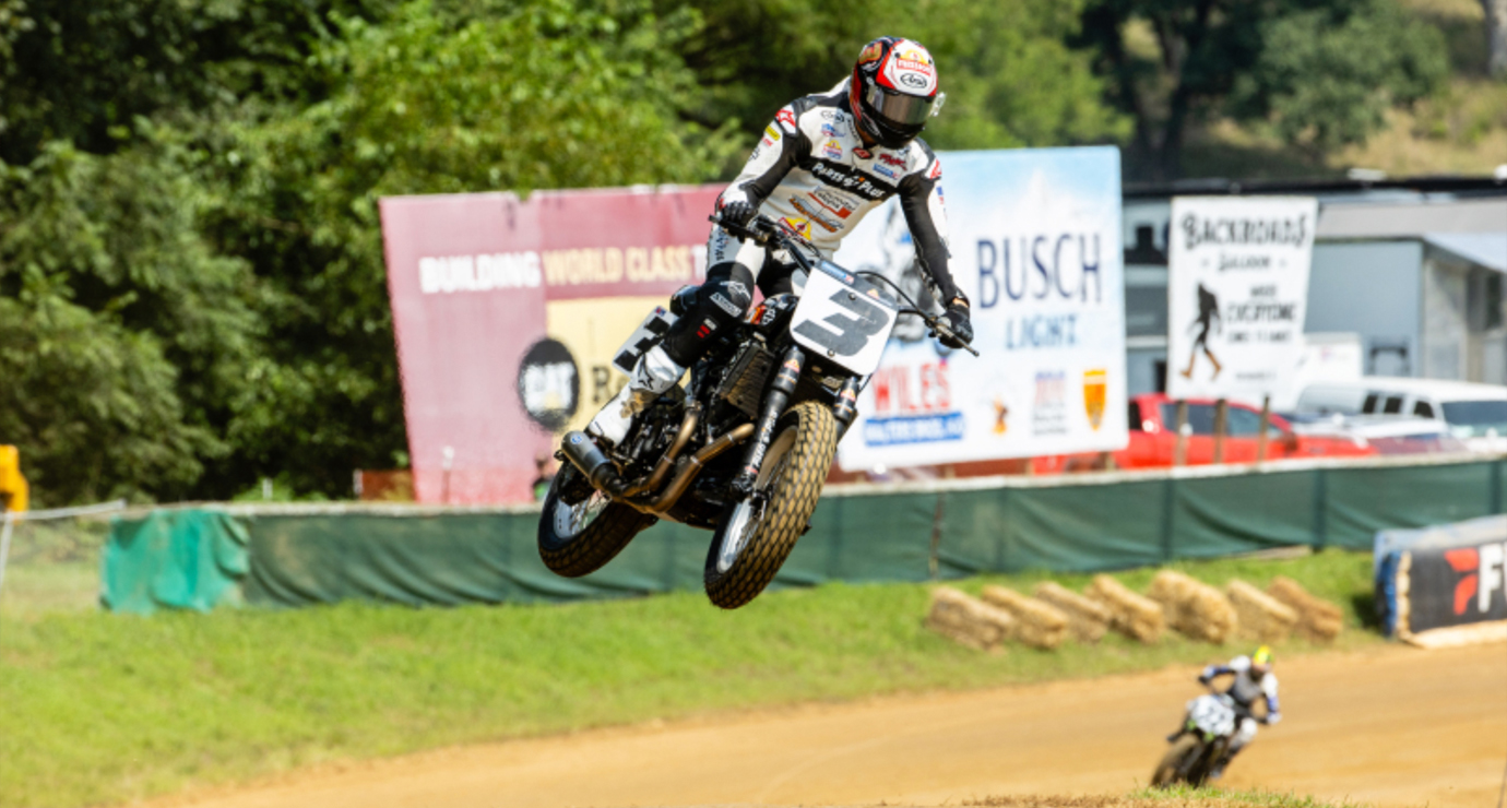 Briar Bauman American Flat Track Jump