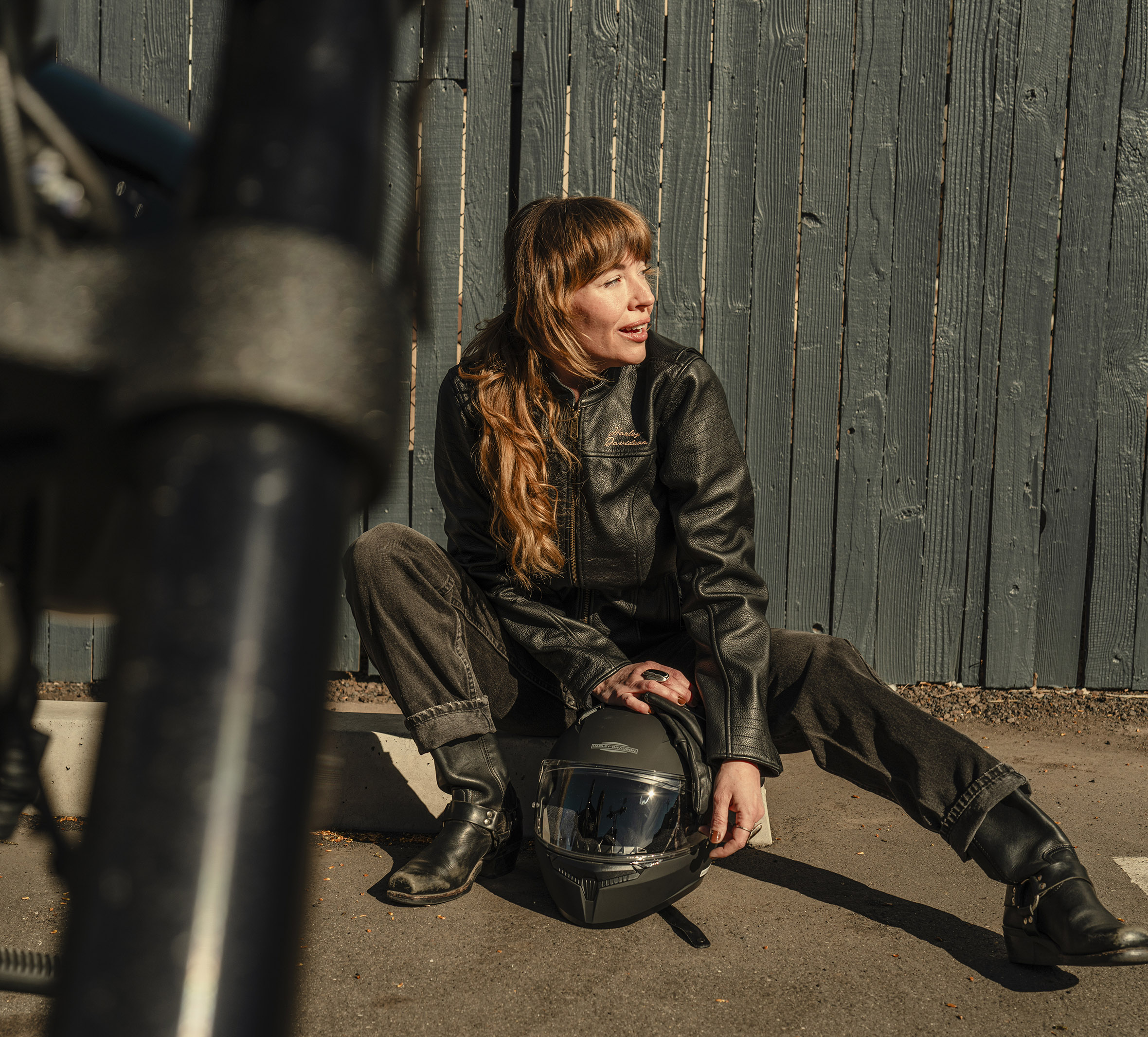 Women's Winged Bling Leather Riding Jacket | Harley-Davidson USA