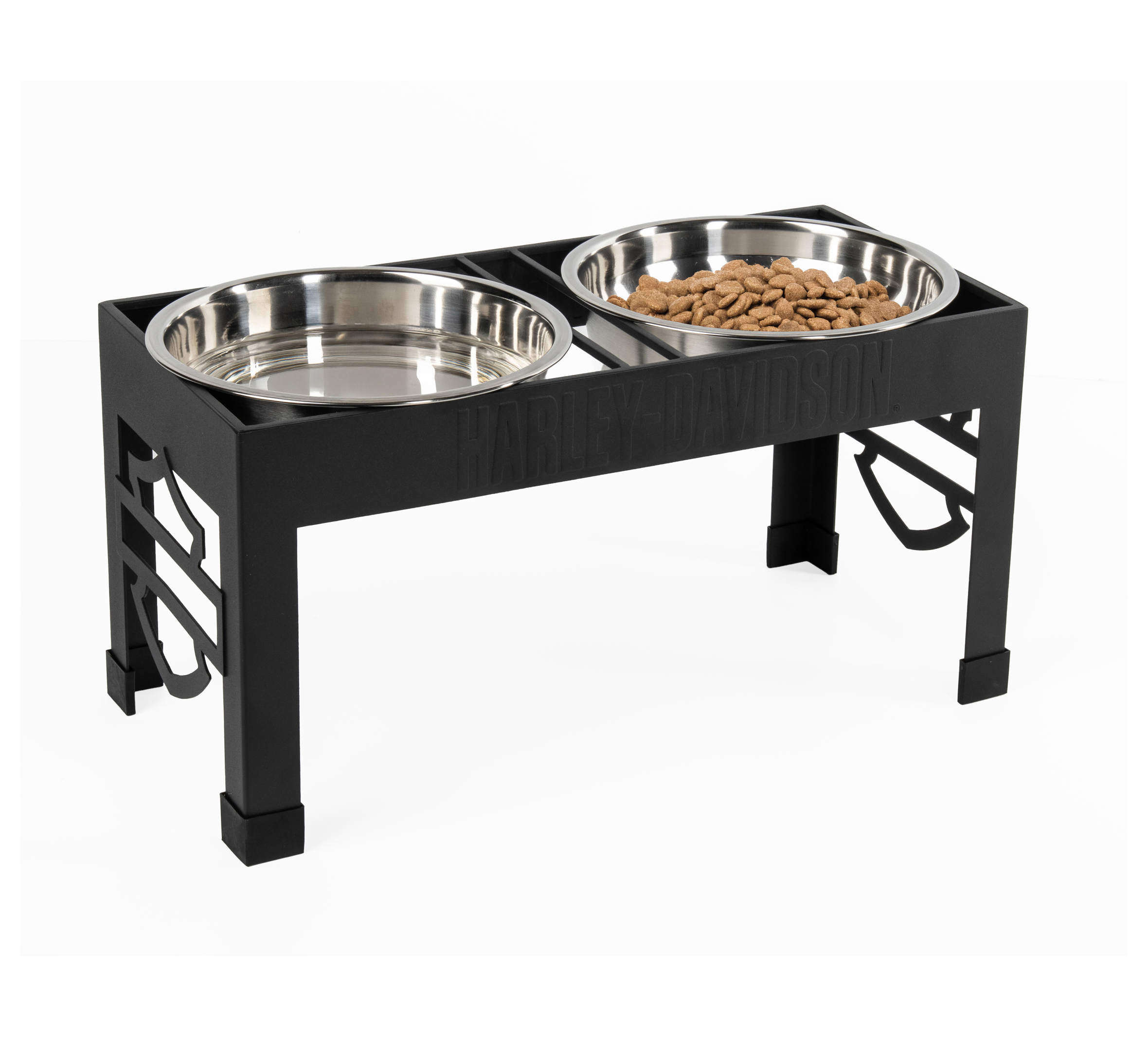 Open Bar & Shield Pet Bowl Stand