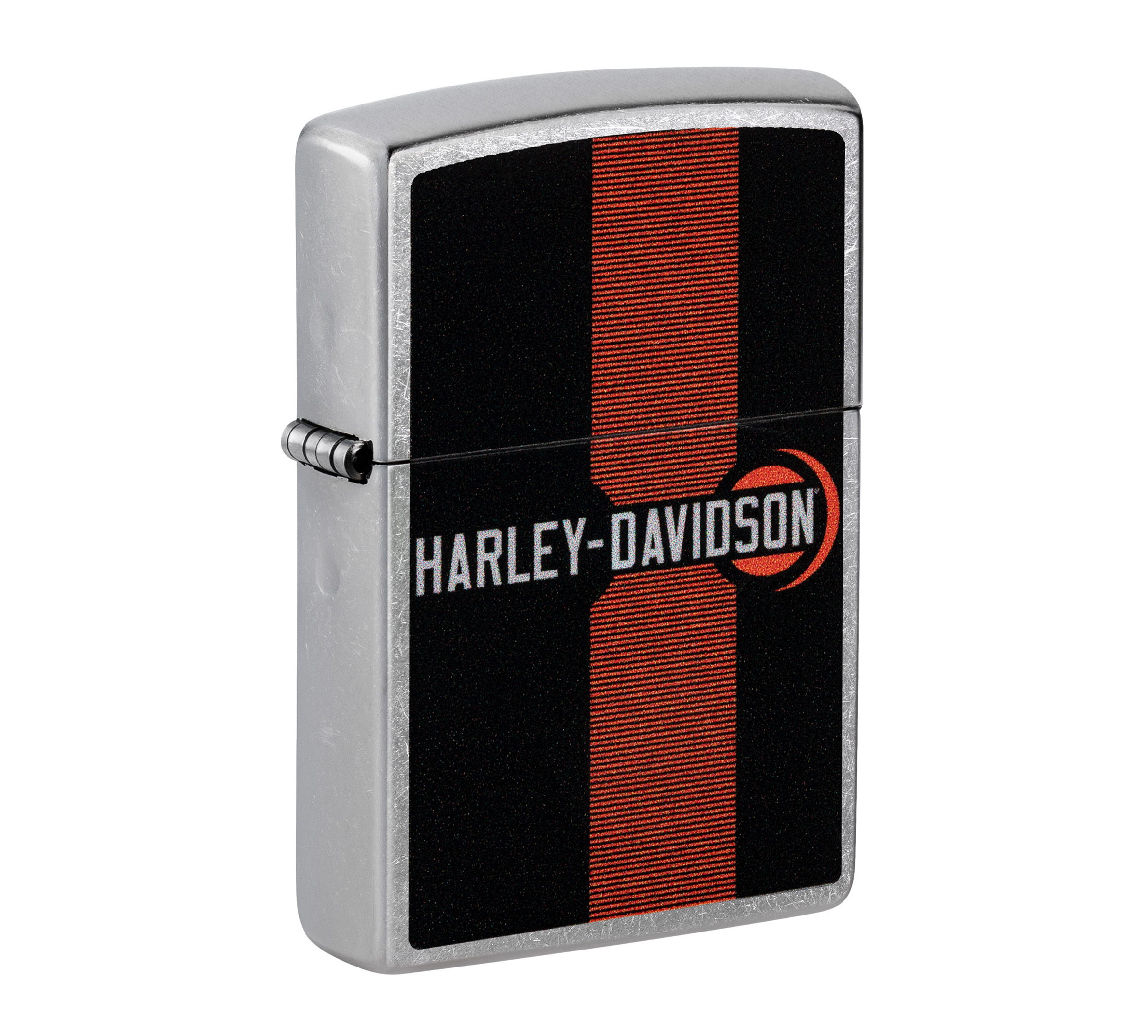 Harley-Davidson Racing Stripes Design Street Chrome Windproof Lighter