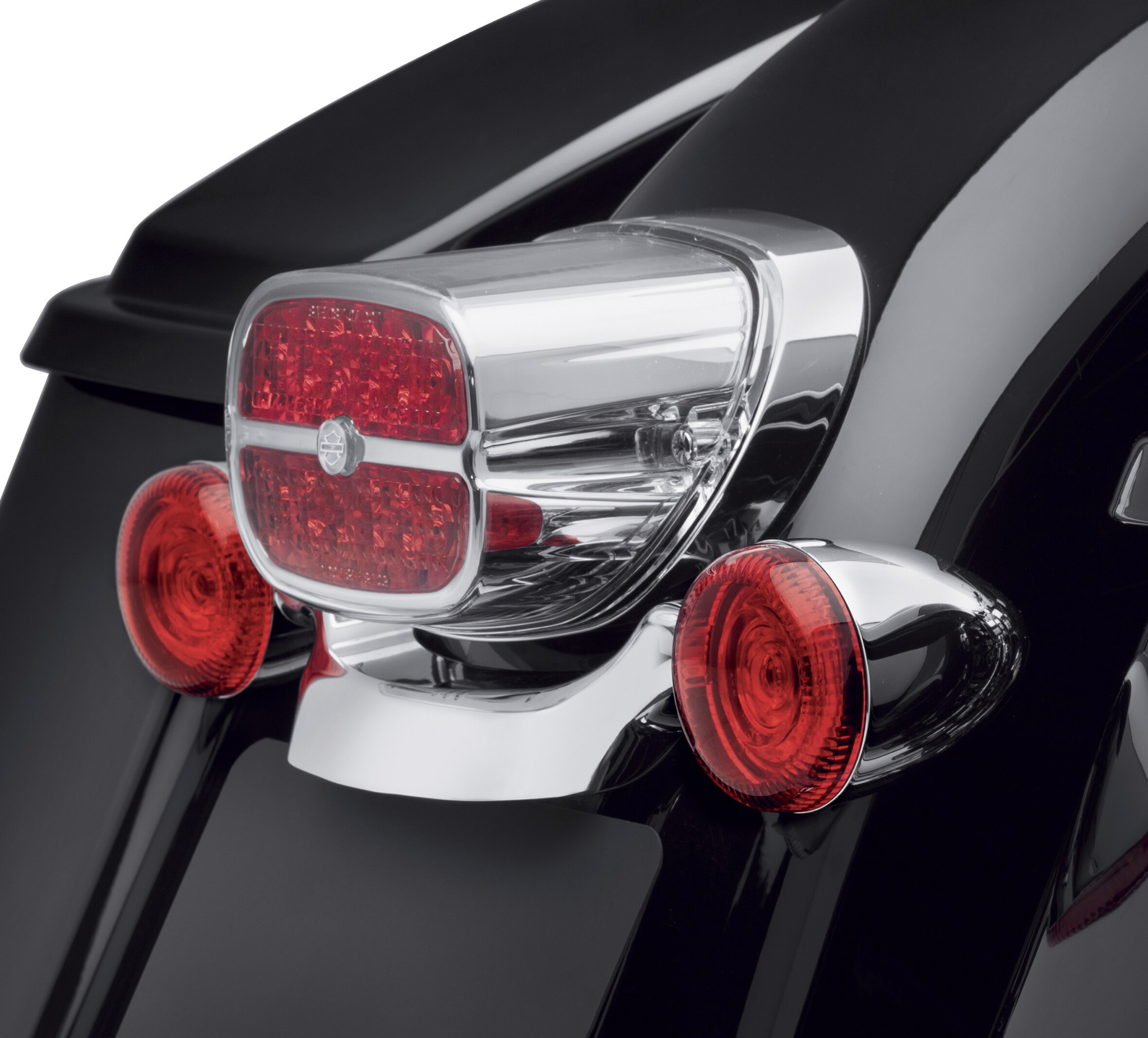 Aswalling 4Pcs For Turn Signal Light Indicator Lens Cover For 1200 Touring Dyna Softail Road K Red