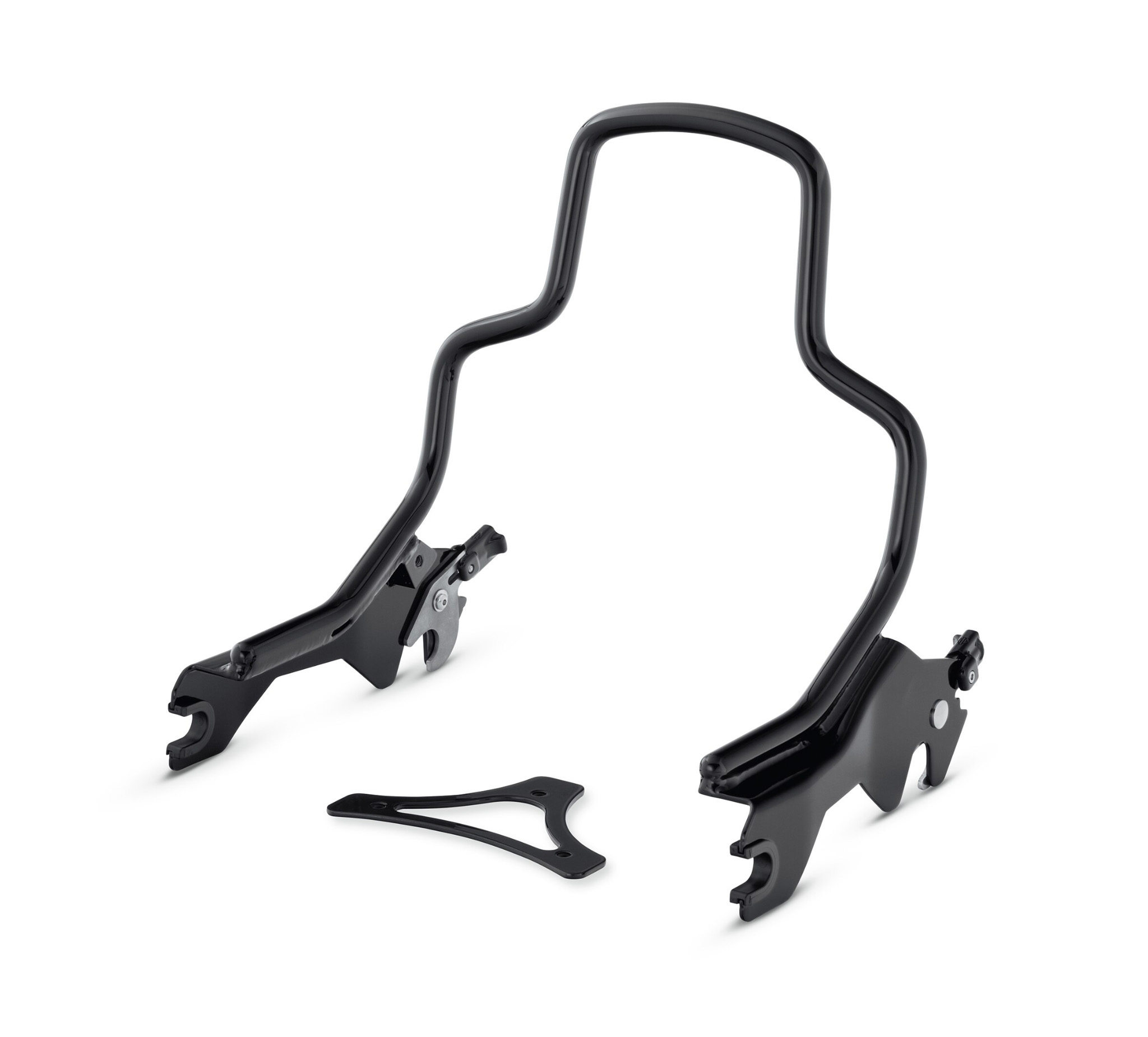 HoldFast Sissy Bar Upright - Short - Gloss Black