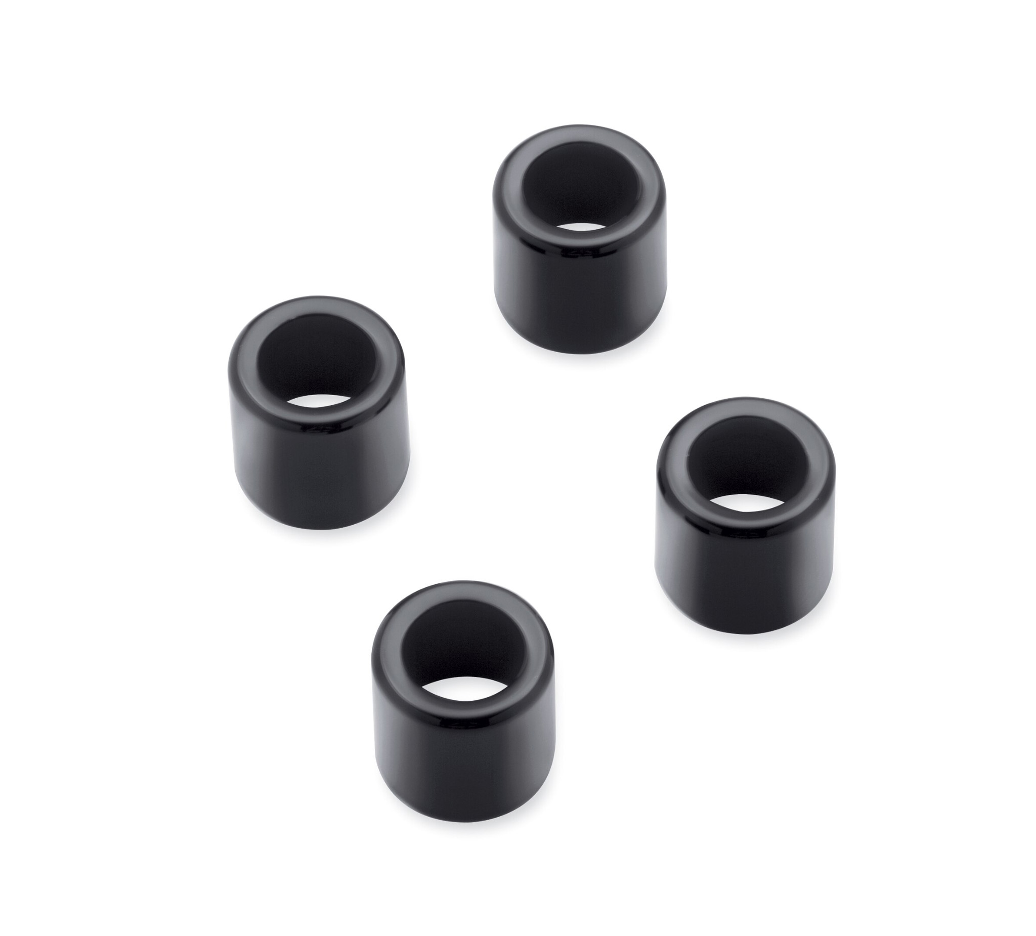 thumbnail image 2 of The Bonneville Shop Chrome Pushrod Tube Collars / Wedding Bands For Triumph 500 650 750 (Pair) 2 of 4